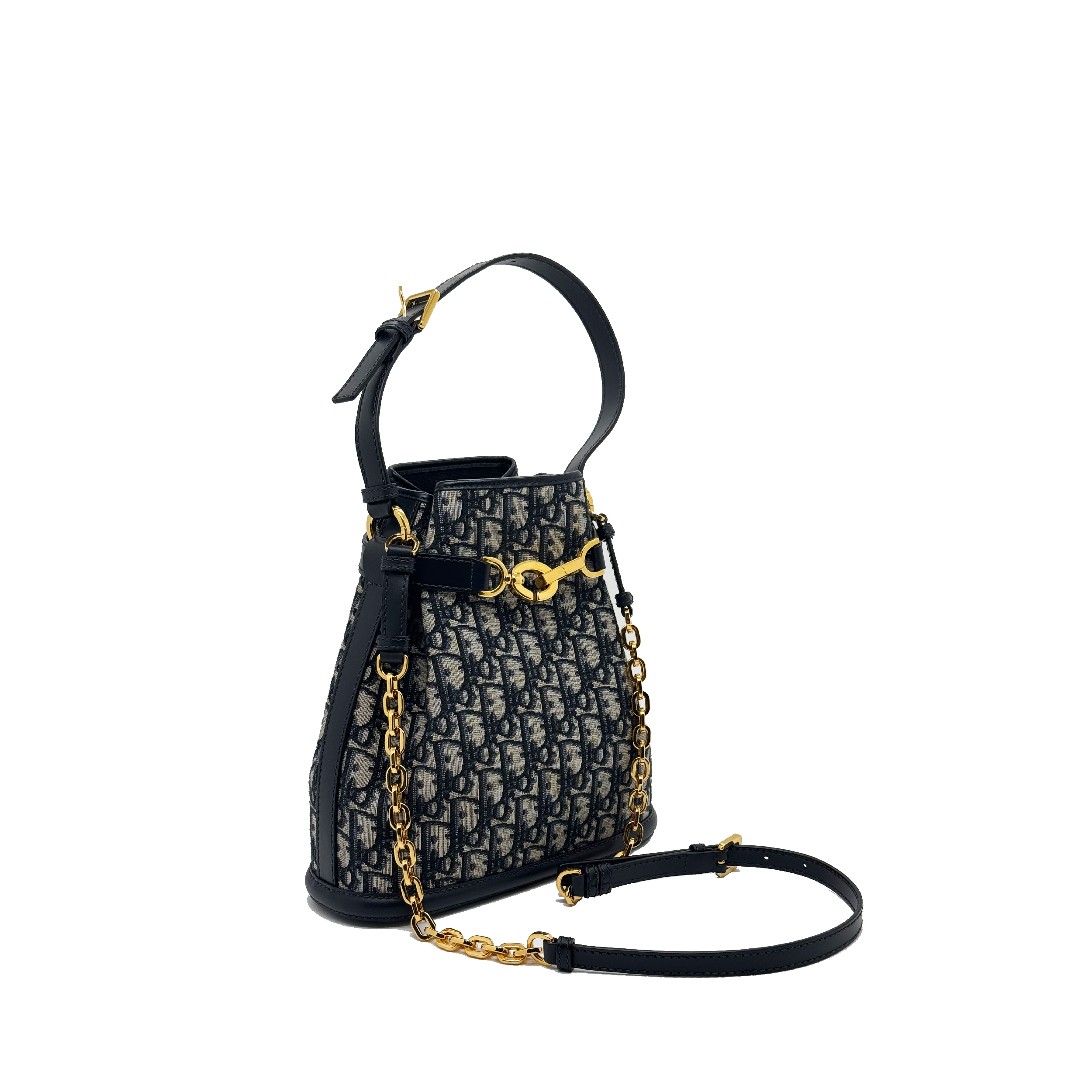 Dior Medium C'est Dior Bag Blue Jacquard