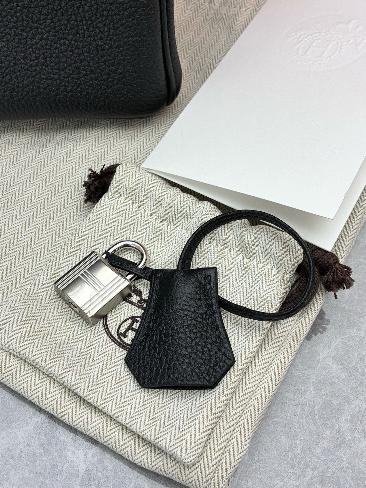 HERMÈS Birkin 25 – Black Togo Leather with Palladium Hardware, G Stamp, Brand New