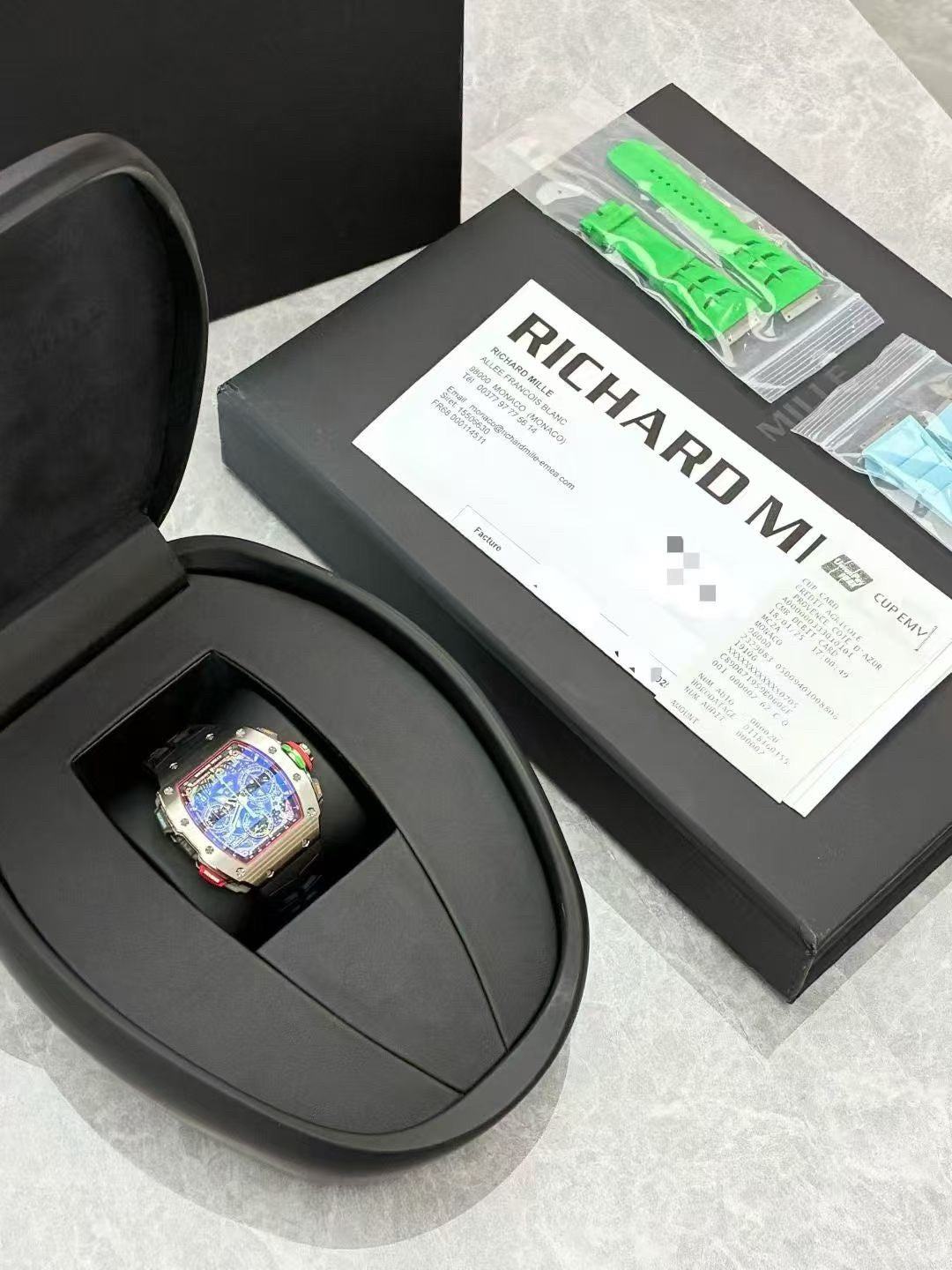 Richard Mille RM 65-01 Automatic Split-Seconds Chronograph in lightweight titanium