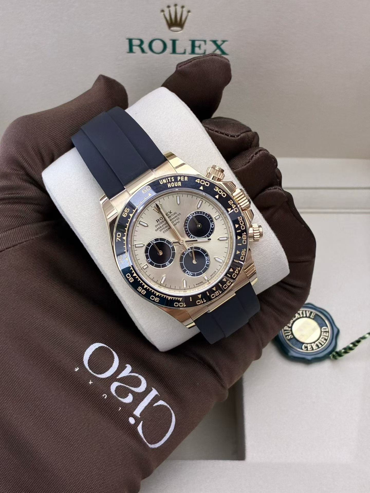 Rolex Cosmograph Daytona  Oyster, 40 mm, white gold
