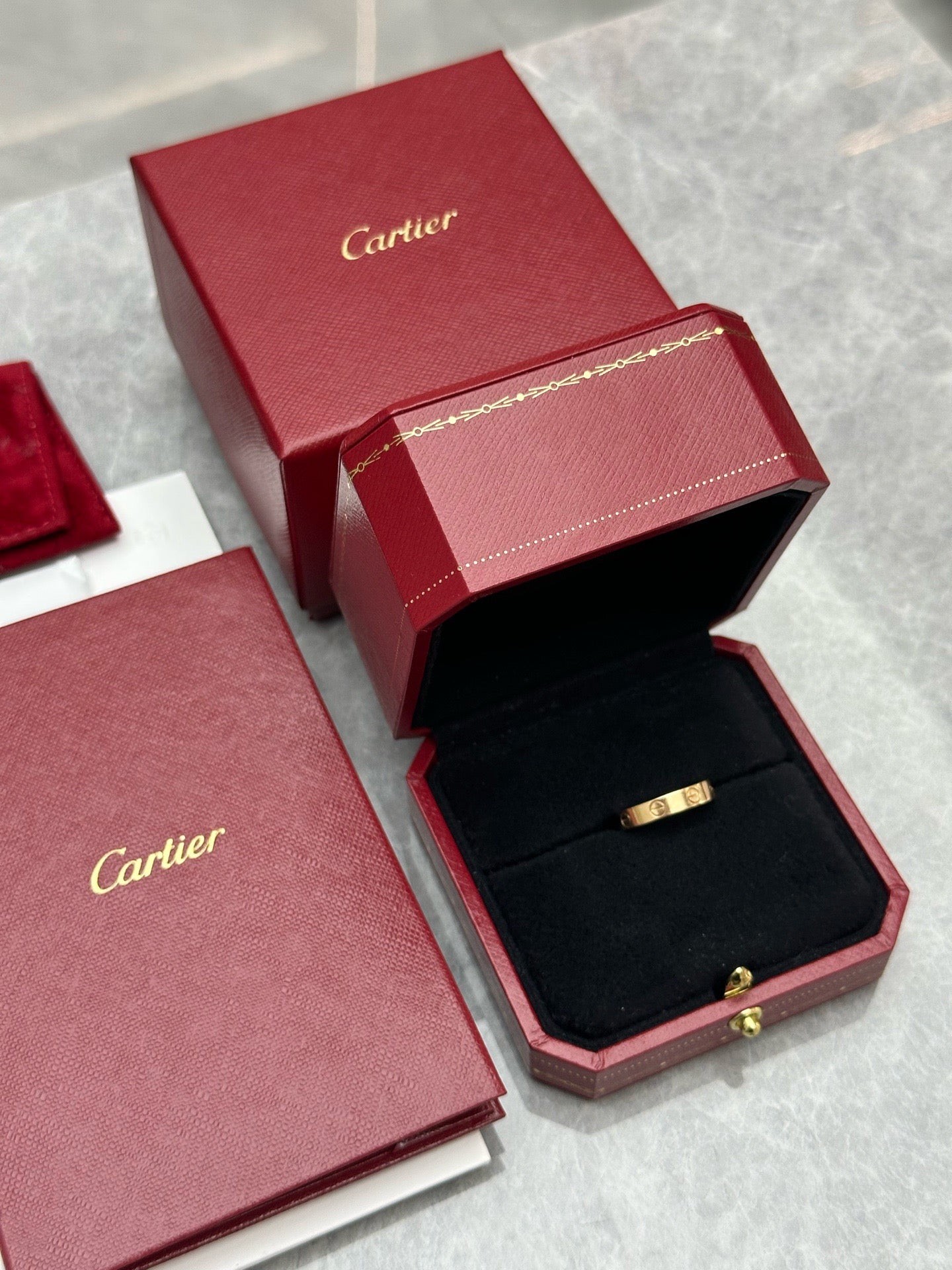 Cartier Size 51 Love Ring Rose Gold