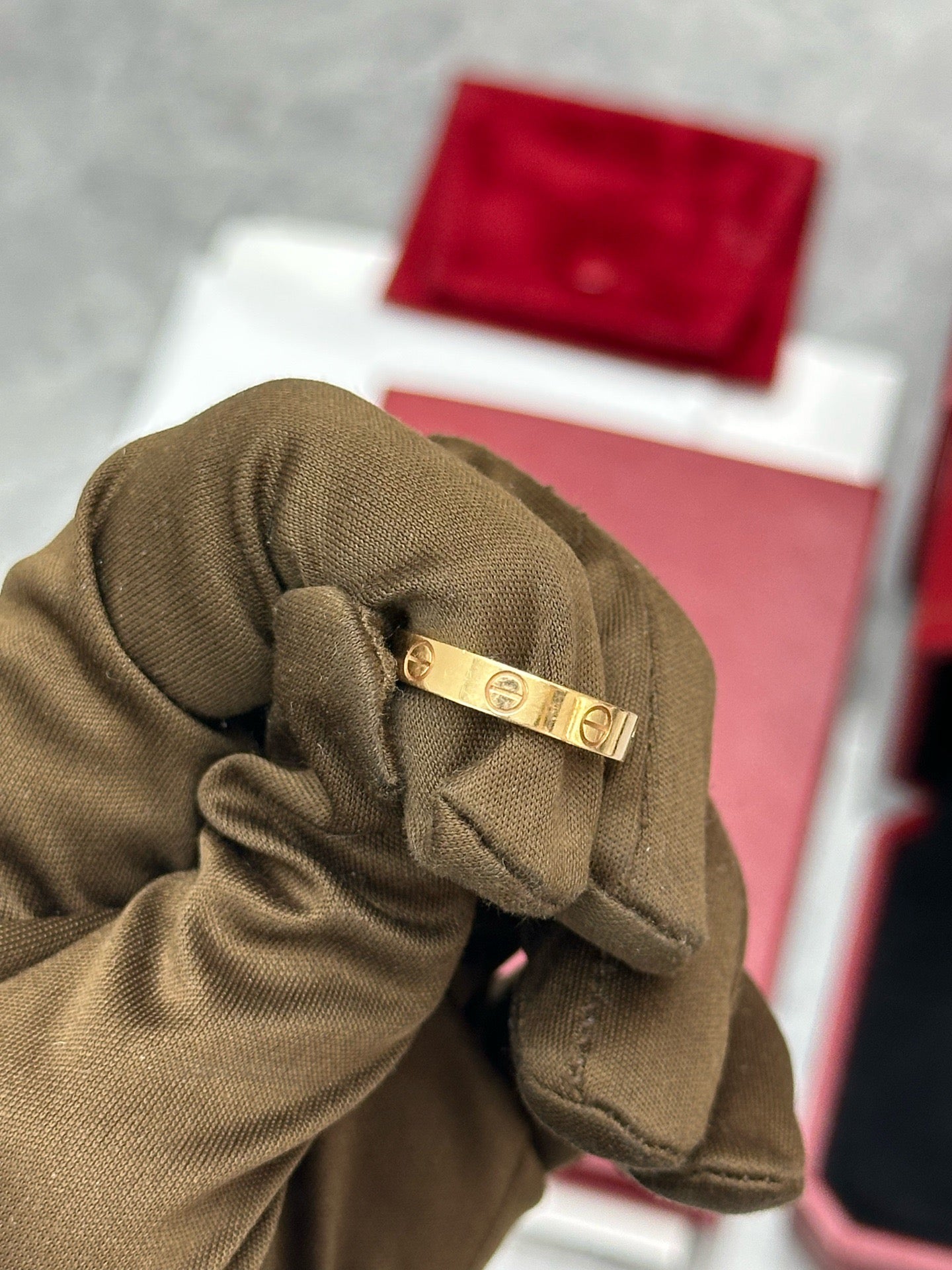 Cartier Size 51 Love Ring Rose Gold