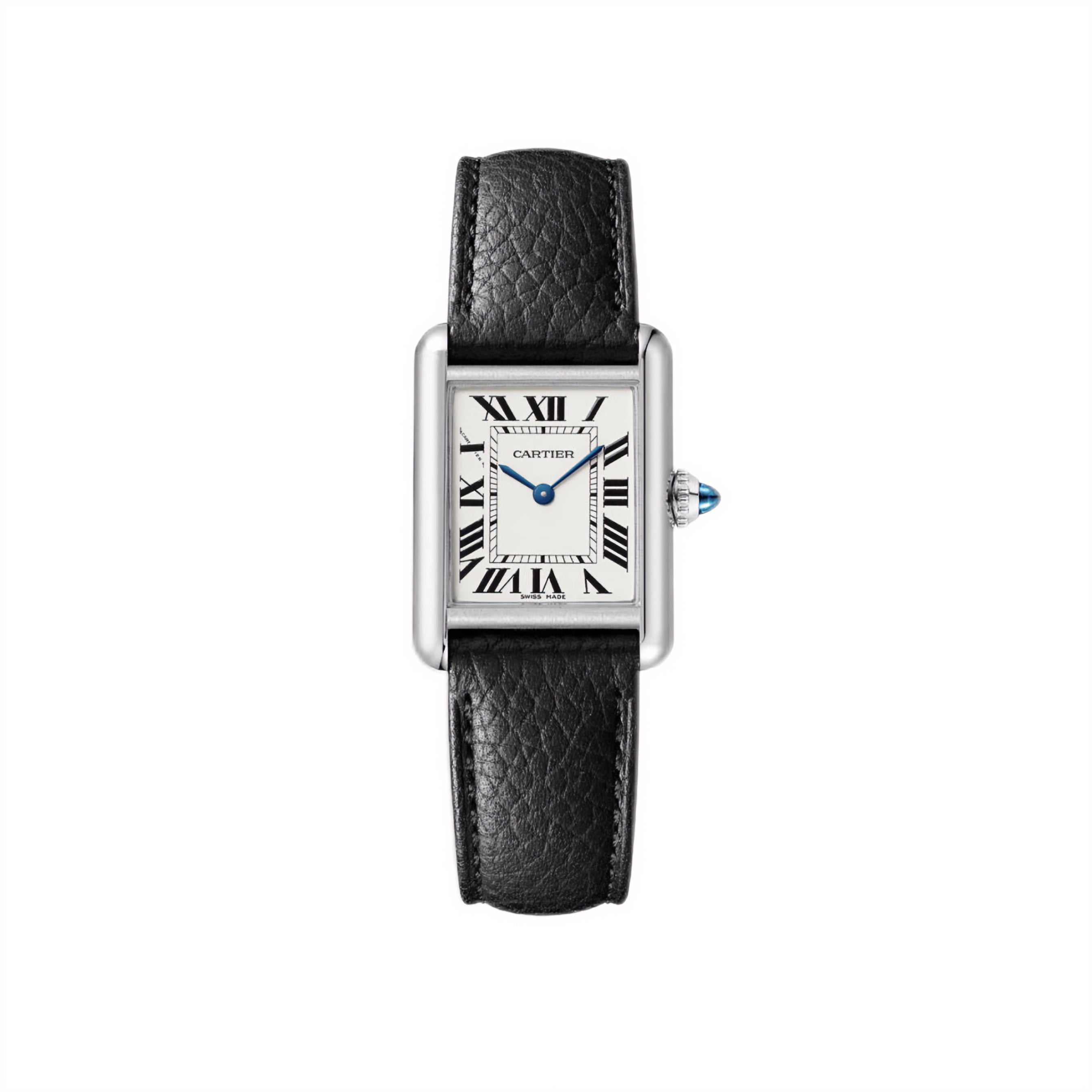 CARTIER WSTA0042 TANK MUST WATCH Black