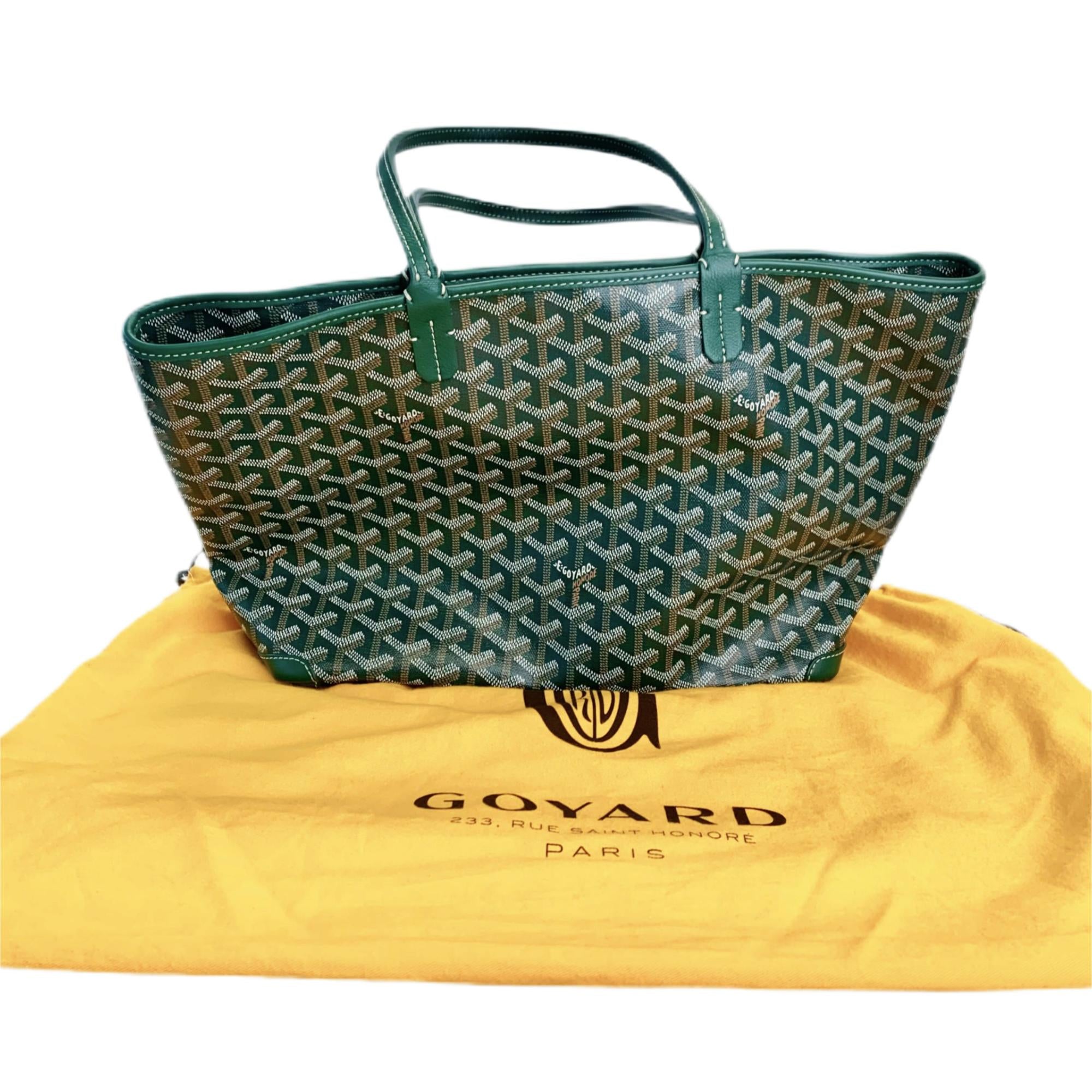 Goyard Artois MM Bag （Green Tote）