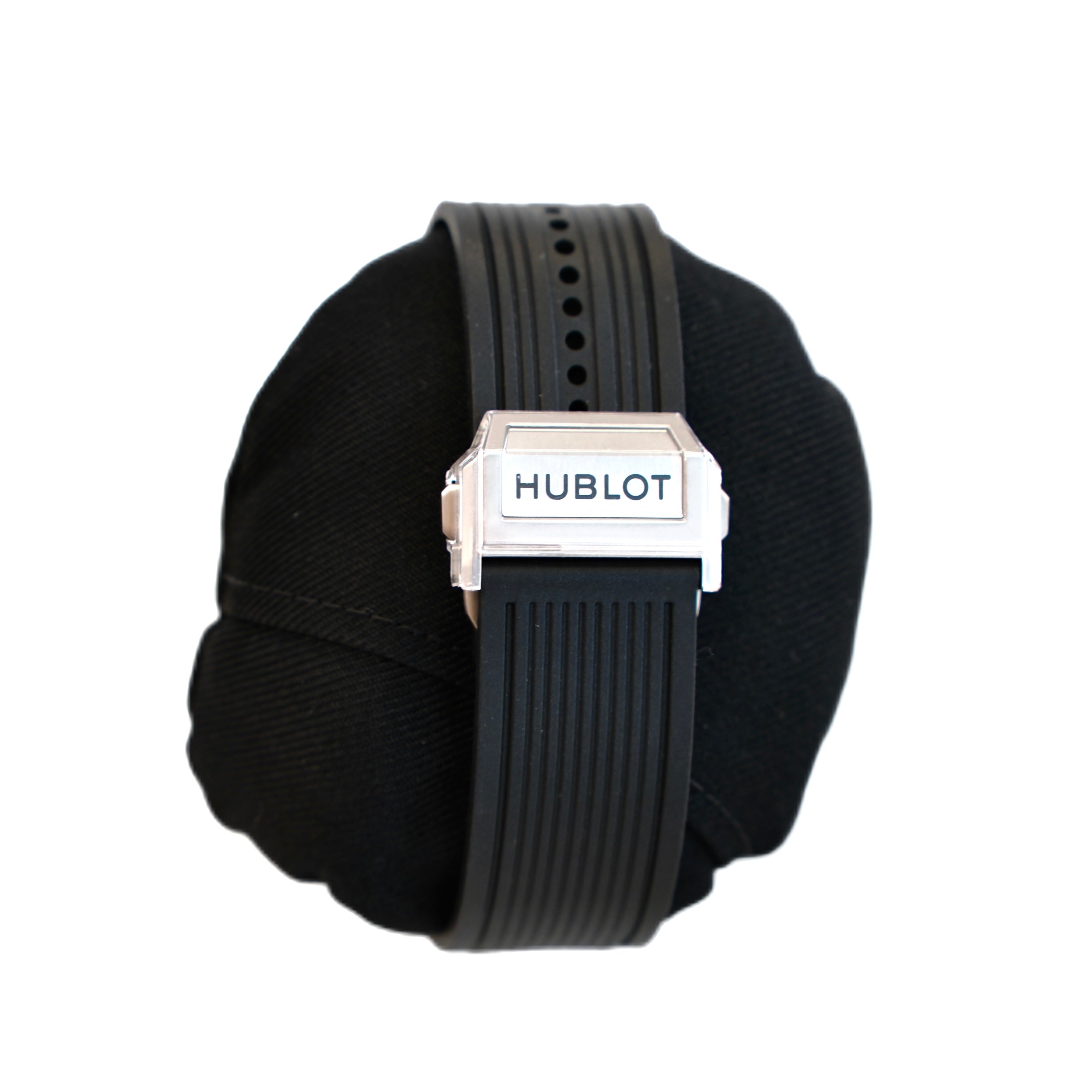 Hublot 421.NX.1170.RX BIG BANG UNICO TITANIUM 44 Matte Black Dial, Lined Rubber Straps