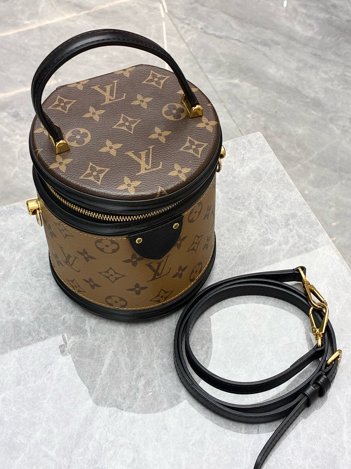 LOUIS VUITTON Cannes Bag – Monogram Canvas, Reference M43986, Pre-Owned