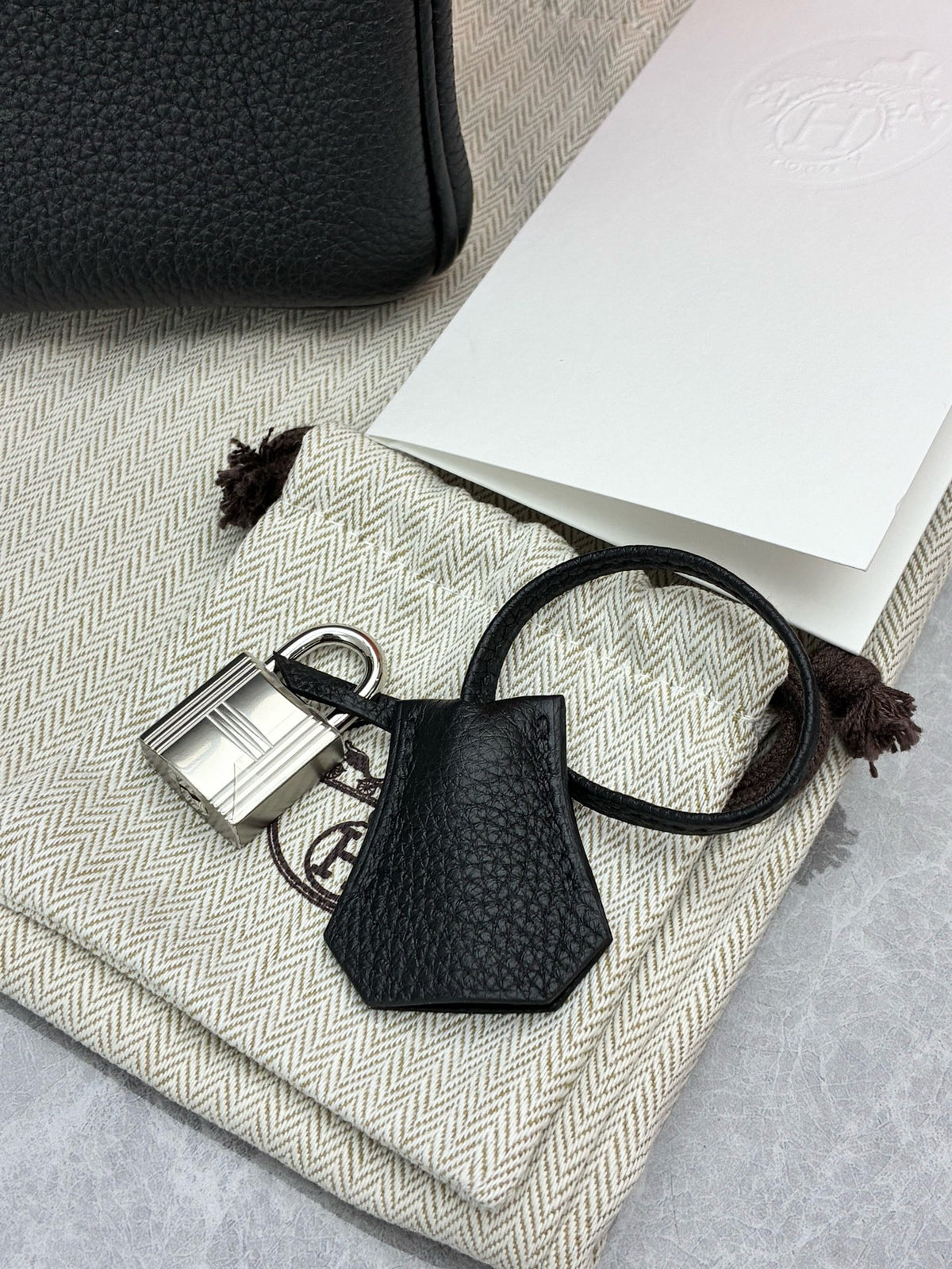 HERMÈS Birkin 25 – Black Togo Leather with Palladium Hardware, G Stamp, Brand New