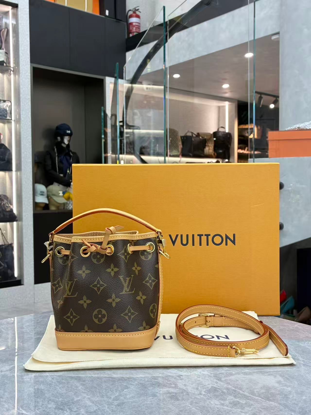 Louis Vuitton Nano Noé bucket bag