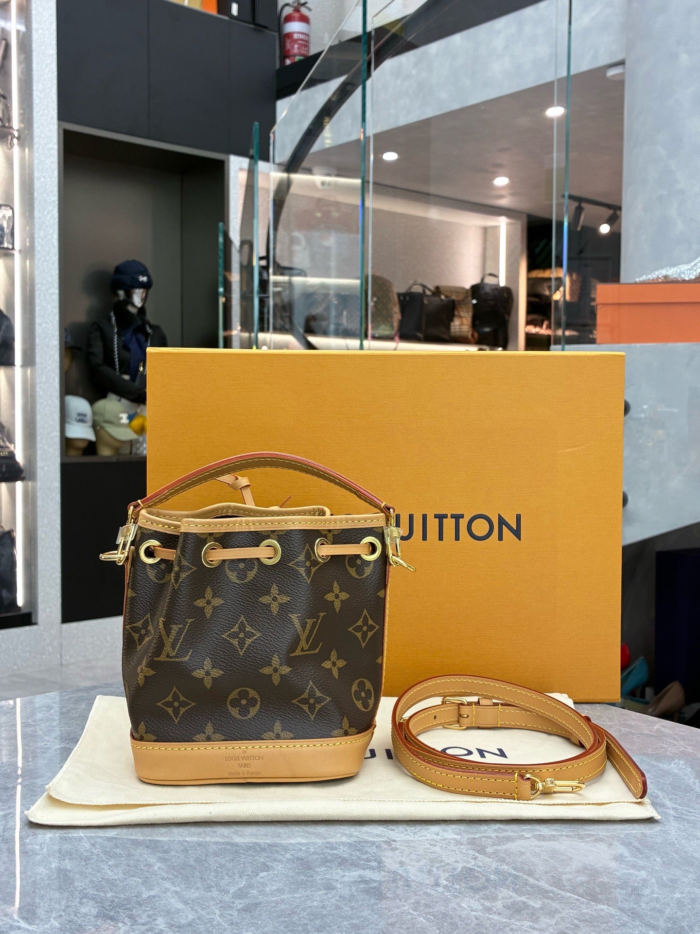 Louis Vuitton Nano Noé bucket bag