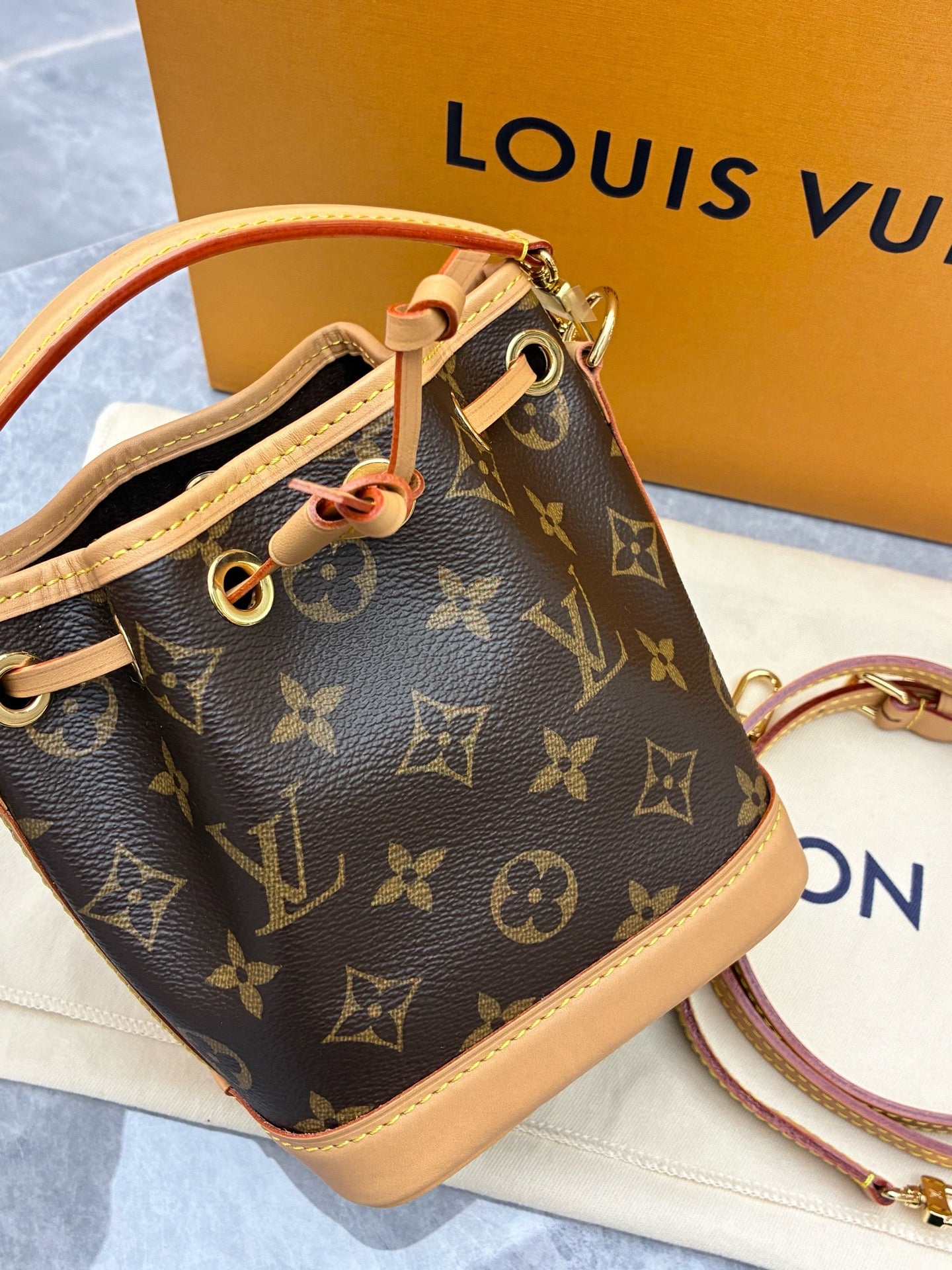 Louis Vuitton Nano Noé bucket bag