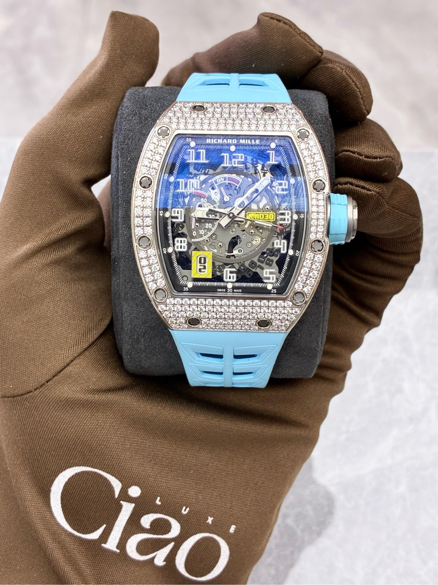 Richard Mille RM 030 White Gold Diamond Set