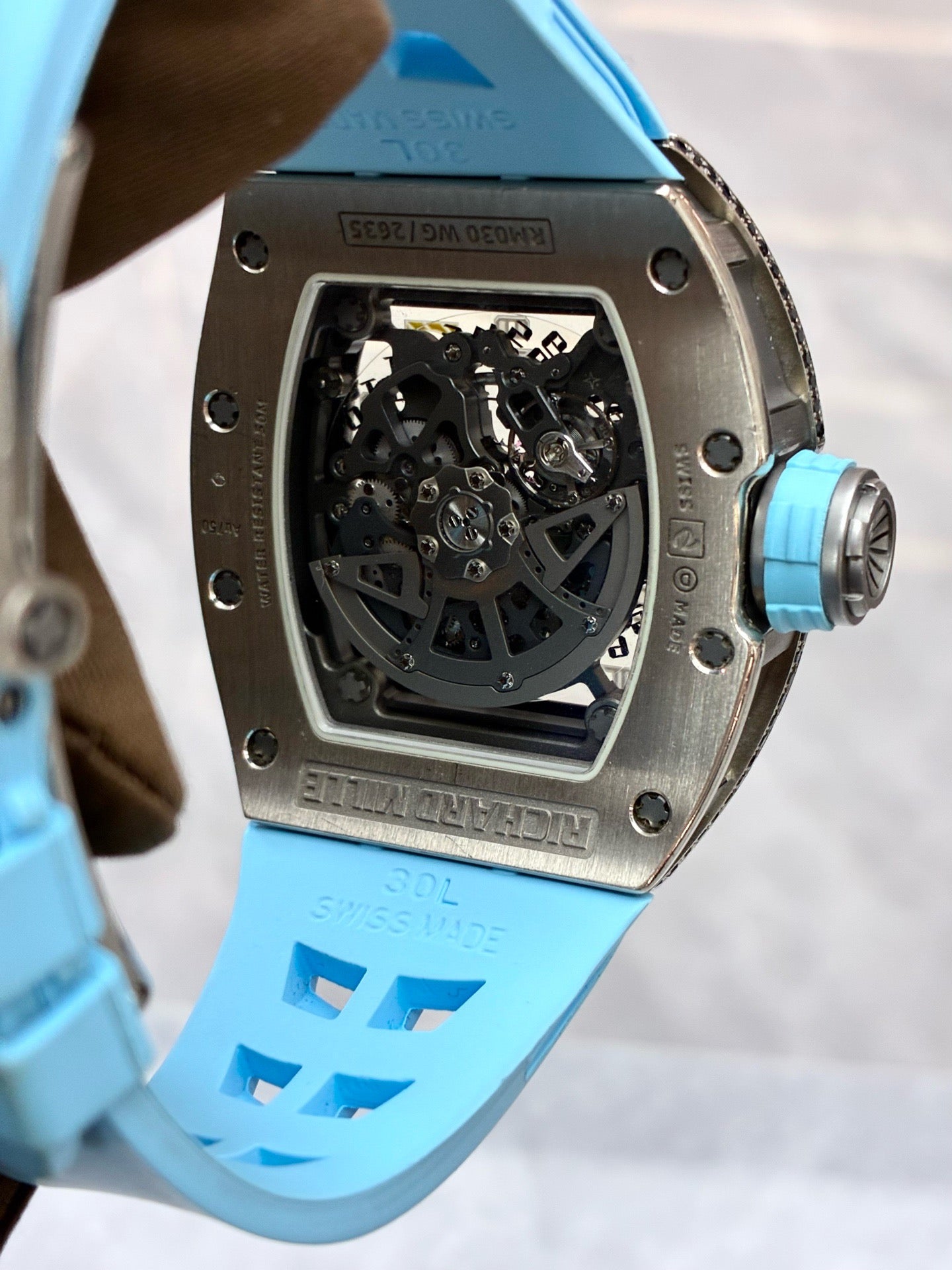 Richard Mille RM 030 White Gold Diamond Set