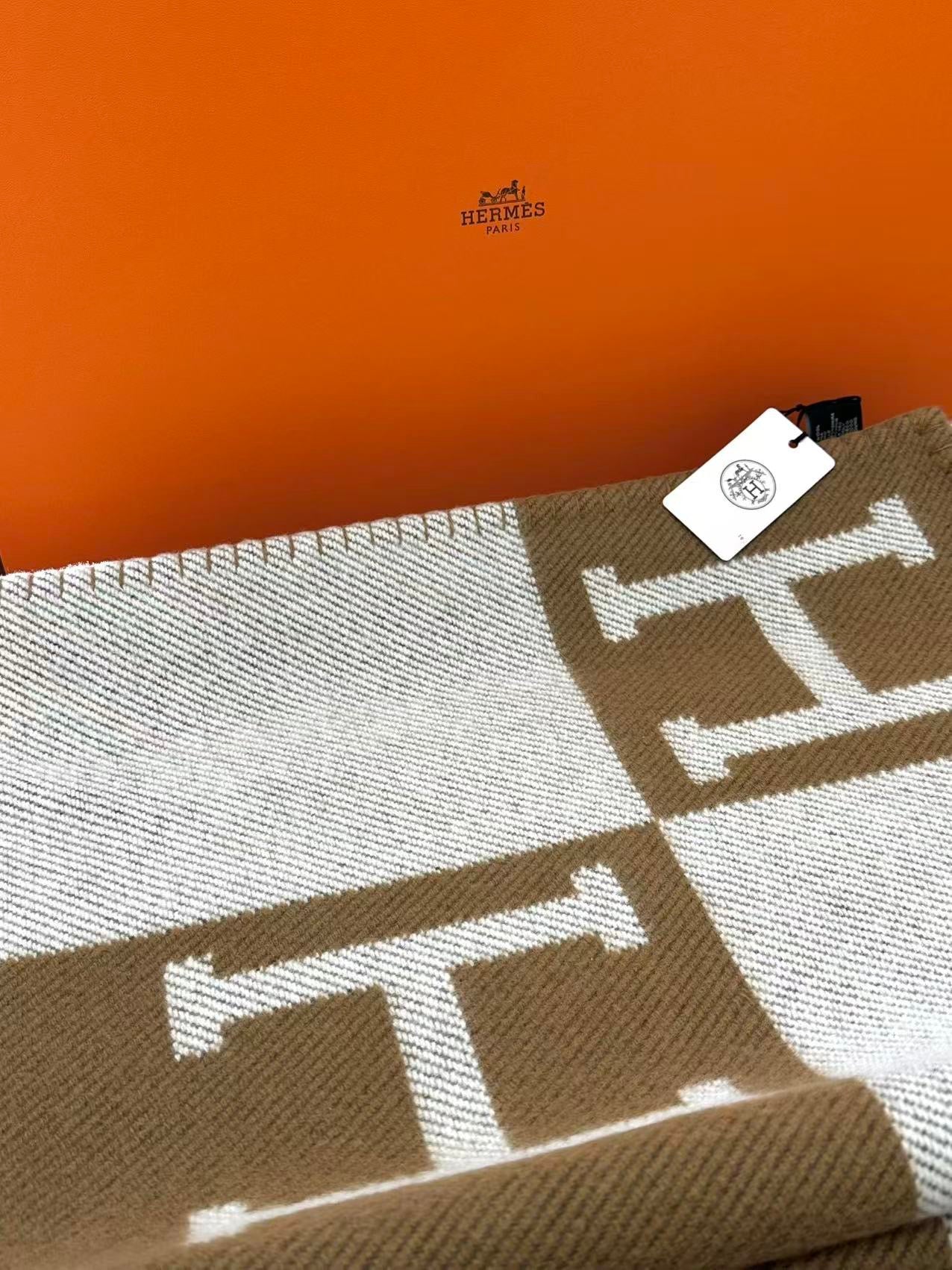 Hermès Avalon blanket