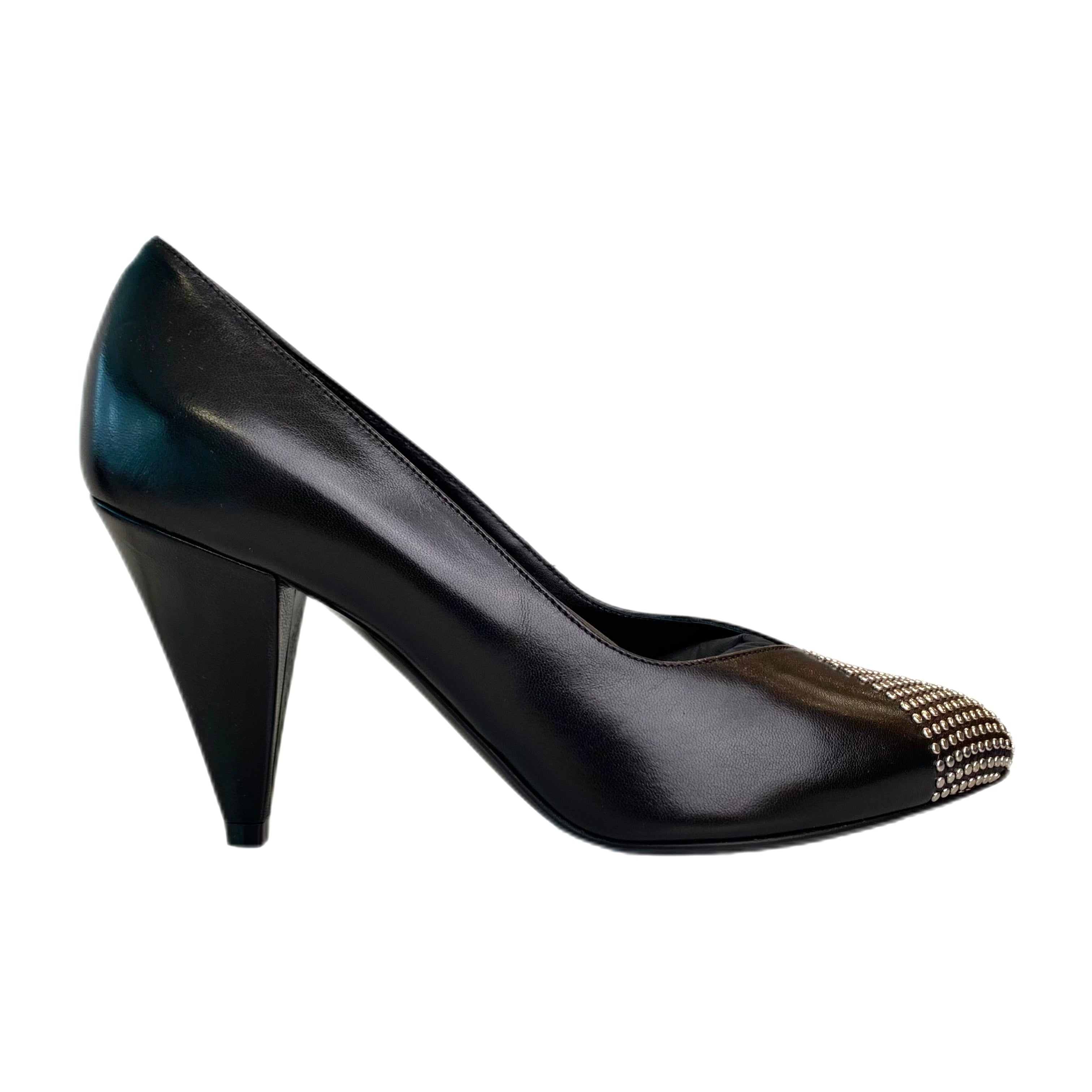 Celine Suede Pumps Black 37