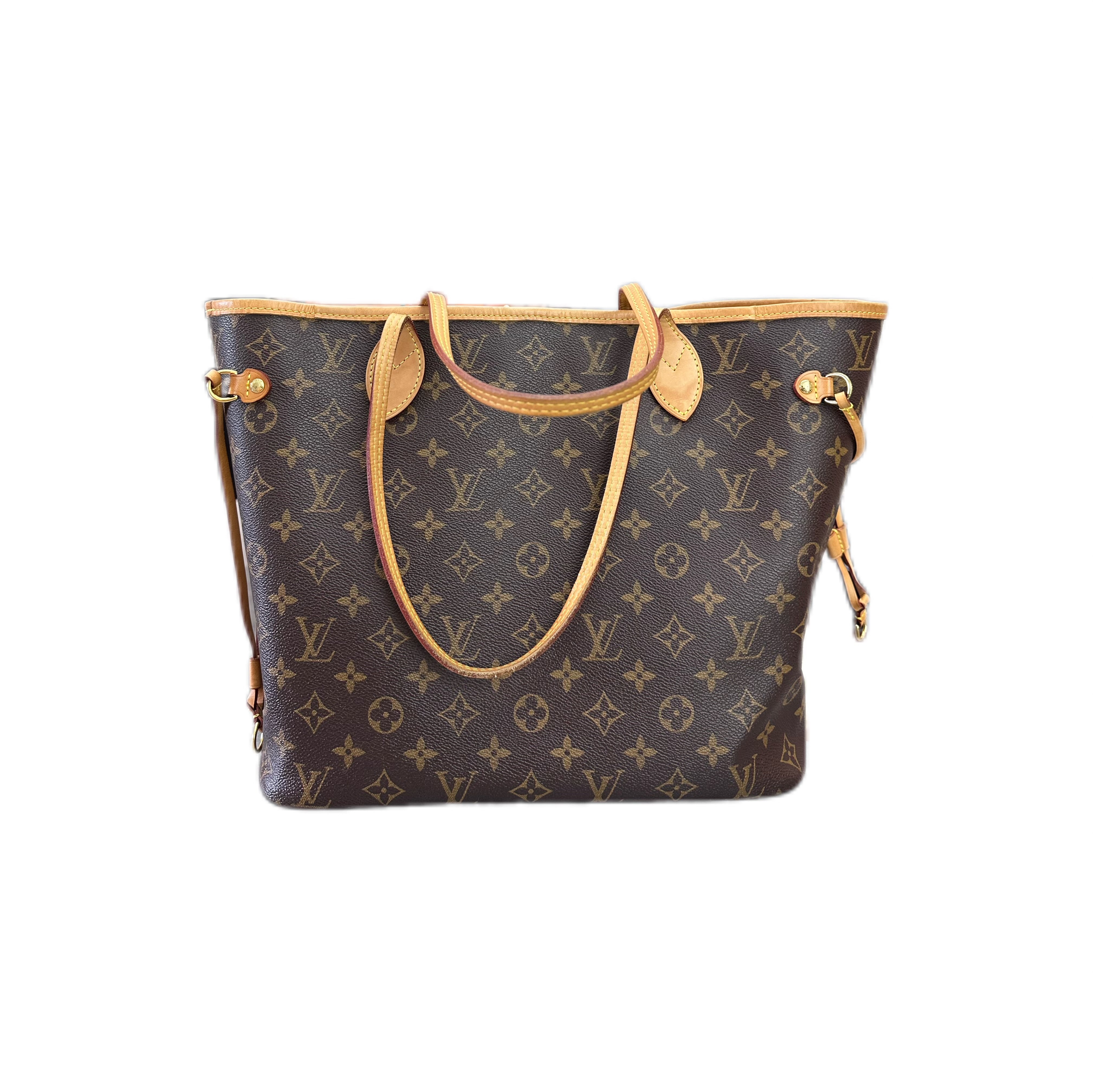 LOUIS VUITTON Neverfull MM Tote (Brown)