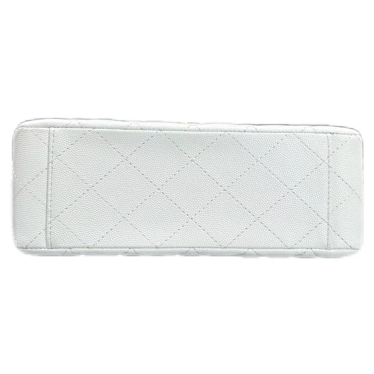 Chanel 24S 31 rue cambon handle bag calfskin (white)