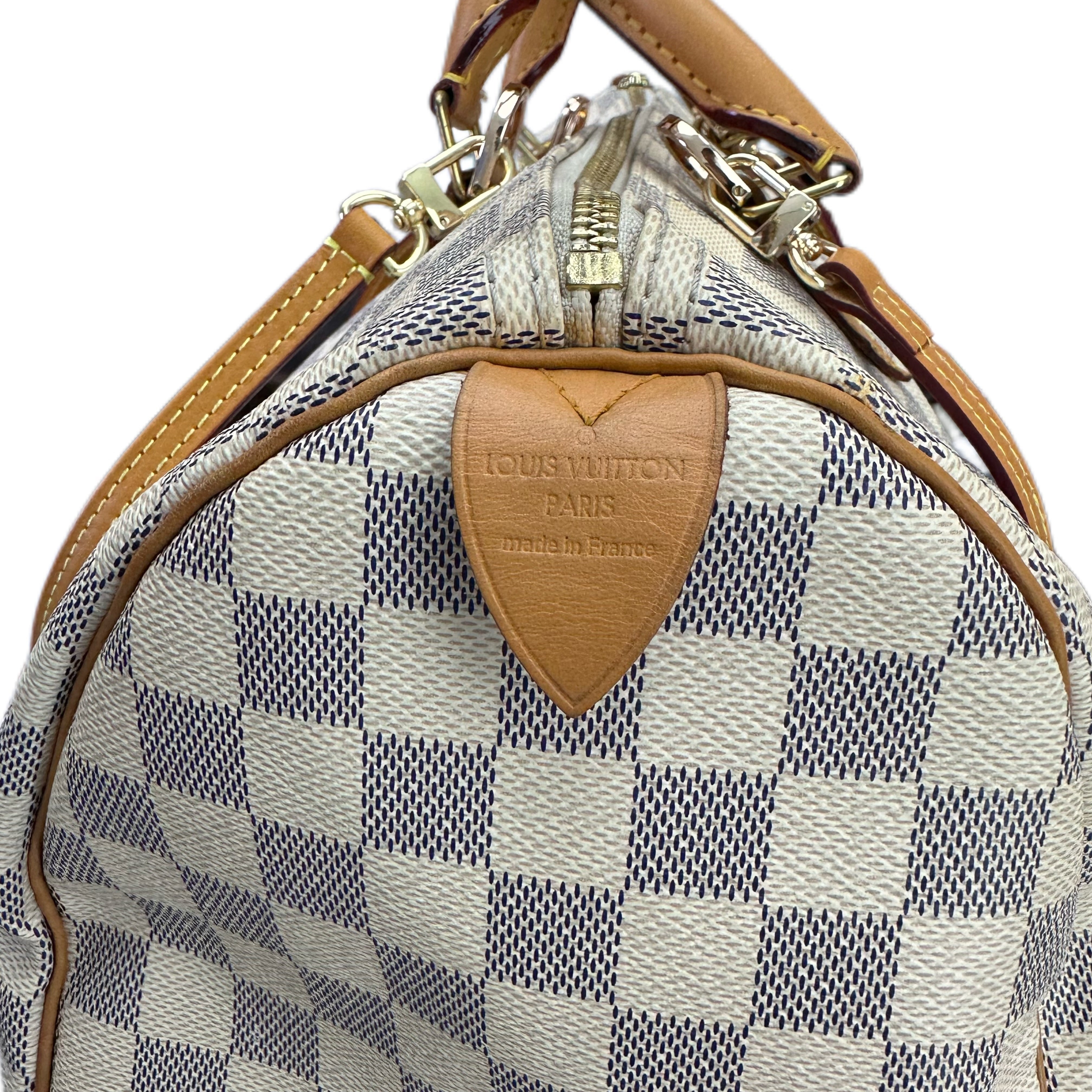 Louis Vuitton Speedy Bandoulière 35 (Beige)