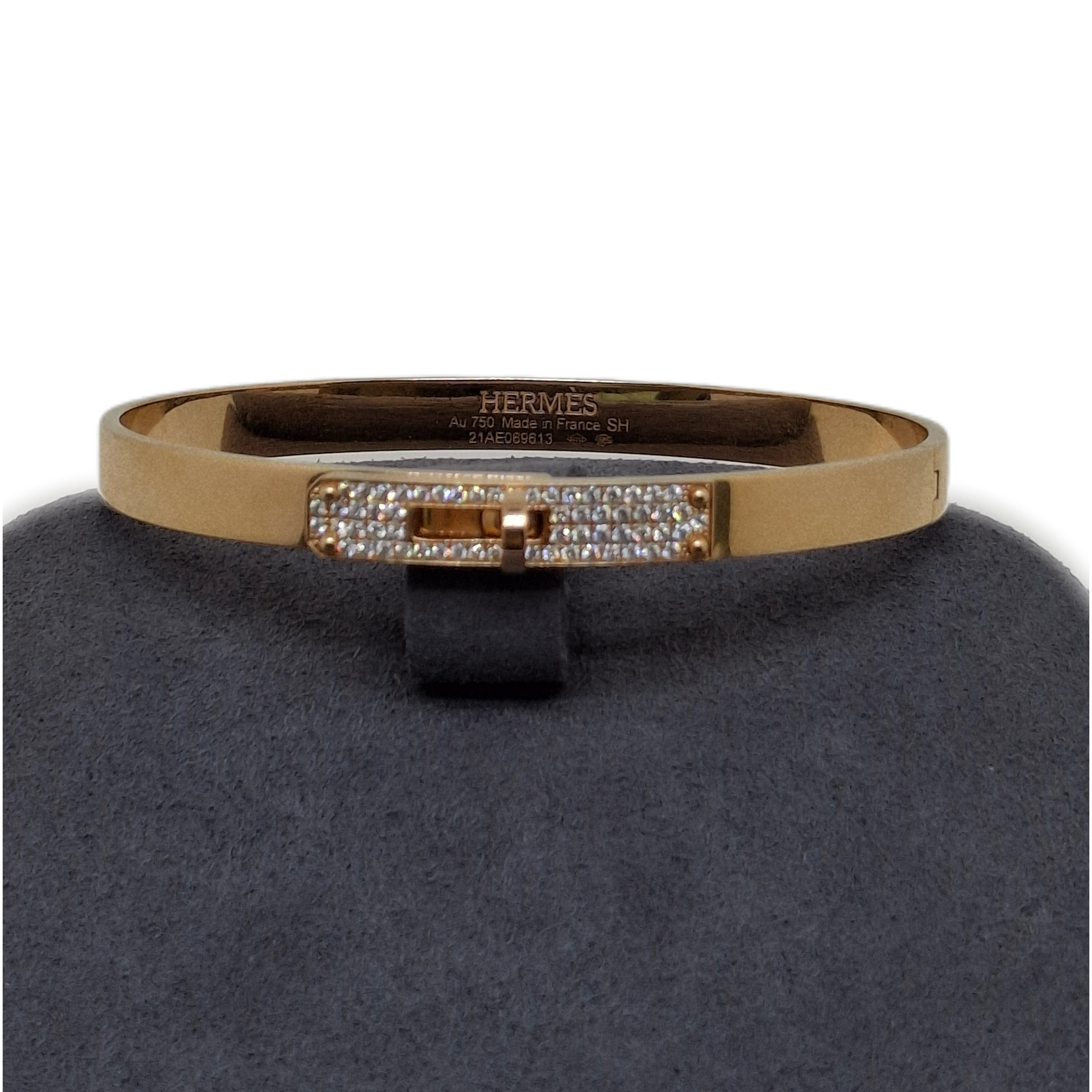 HERMÈS Kelly Bracelet Small Model (Yellow Gold)