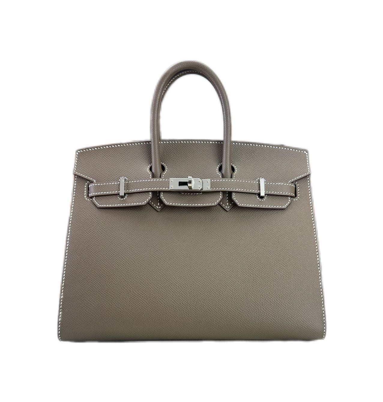 Hermès Birkin 25 Étoupe (grey) Epsom Leather GHW Y Stamp