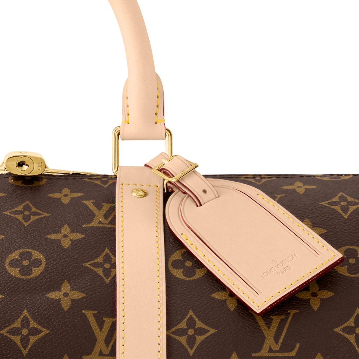 Louis Vuitton Keepall Bandoulière 45 Monogram Canvas (Beige) Brand new