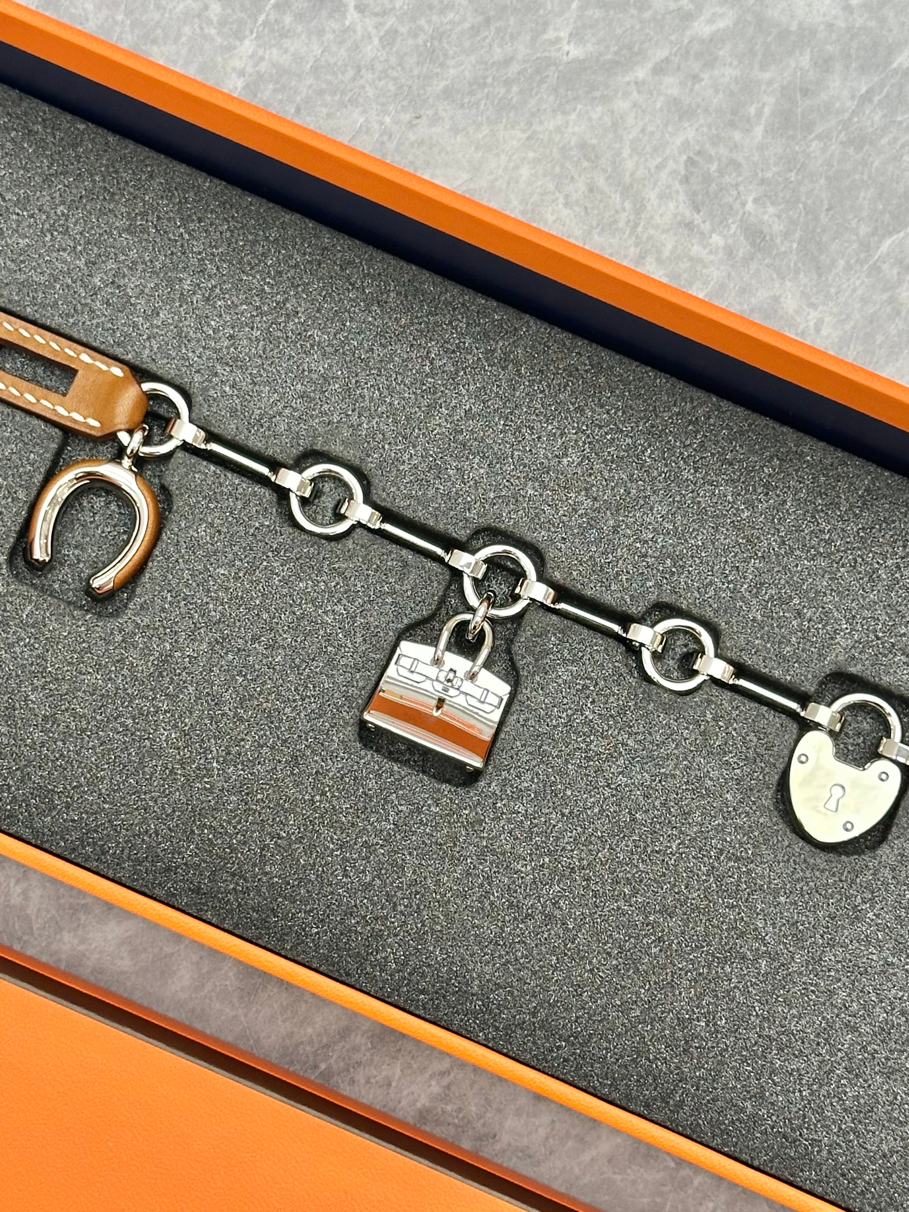 Hermès Bijou de Sac charm - Red Limitation