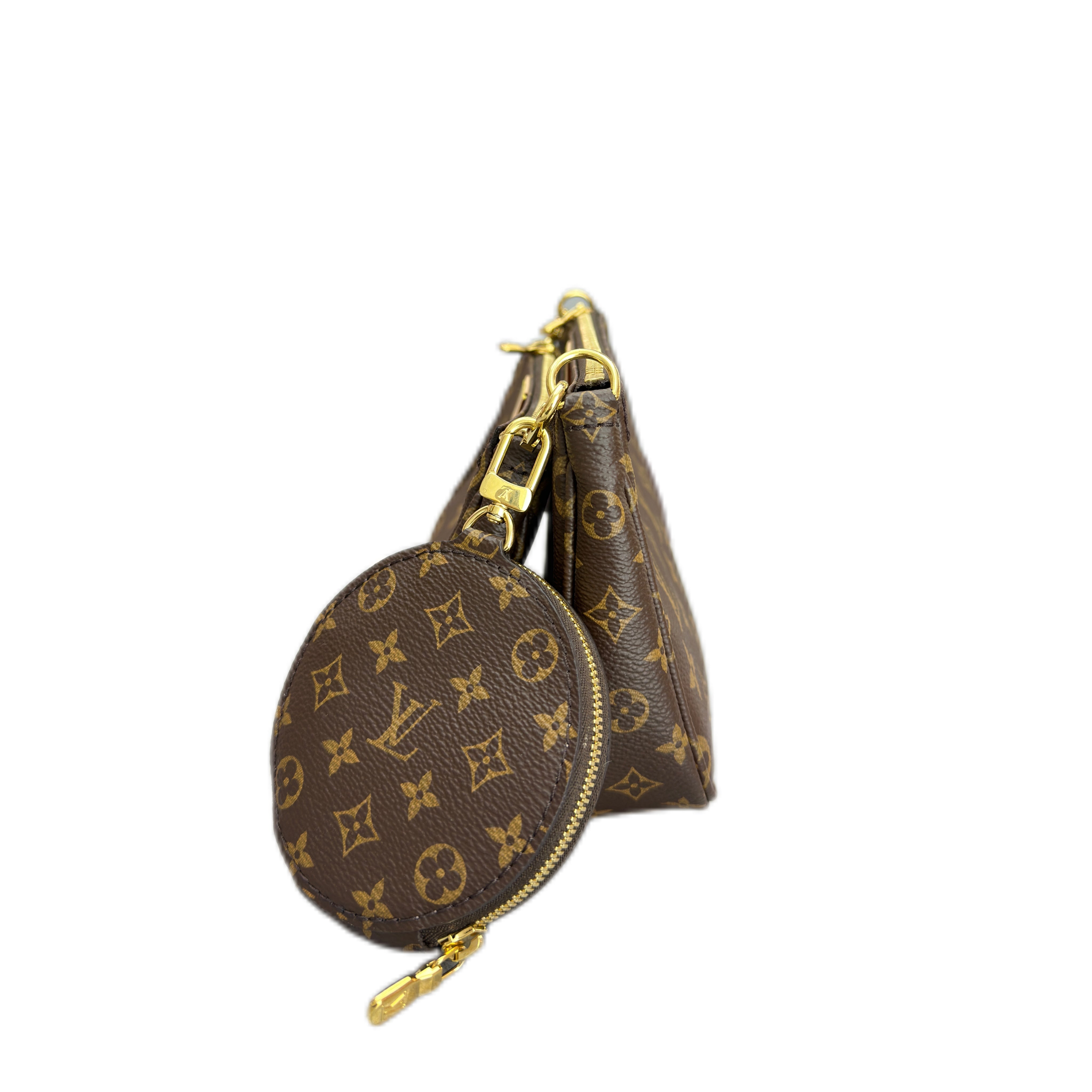 LOUIS VUITTON MULTI POCHETTE Accessoires in Monogram Canvas（Rose Clair）