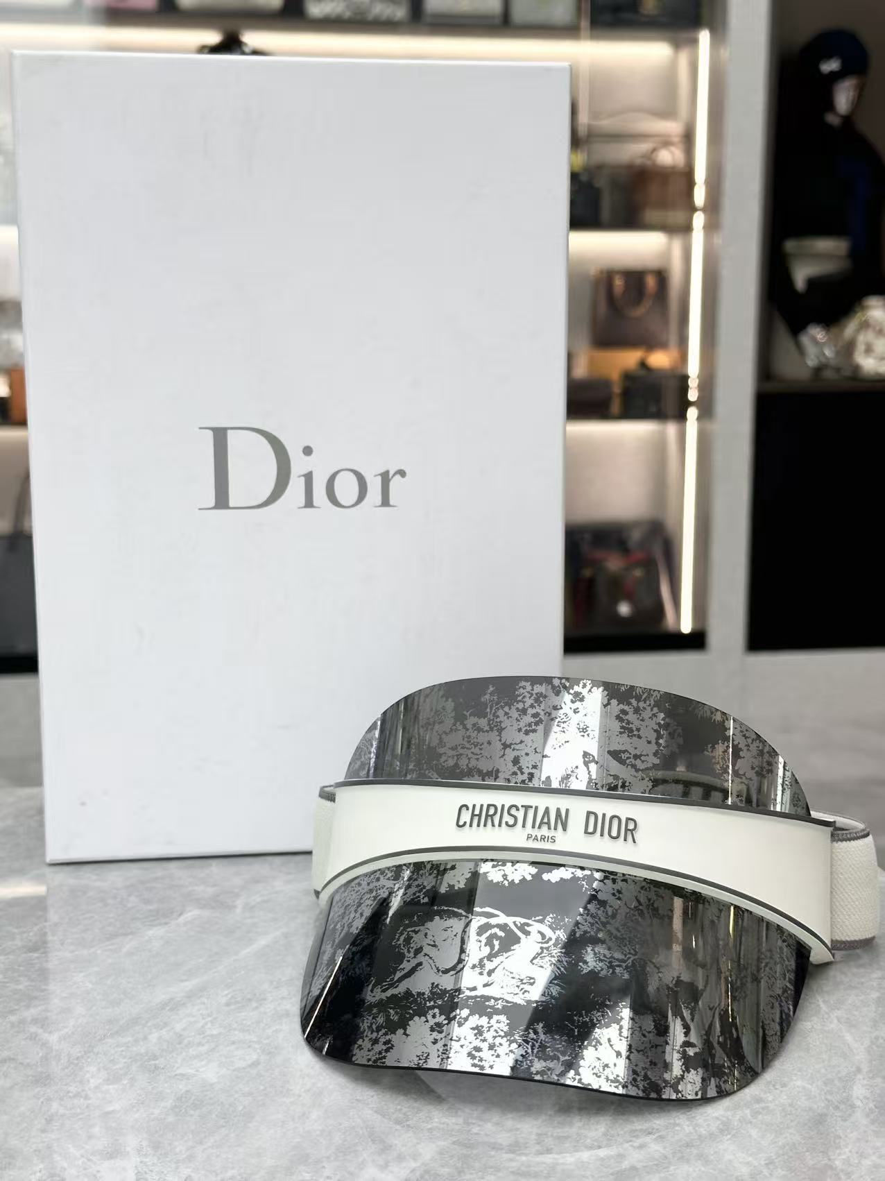 CHRISTIAN DIOR TOILE DE JOUY VISOR
