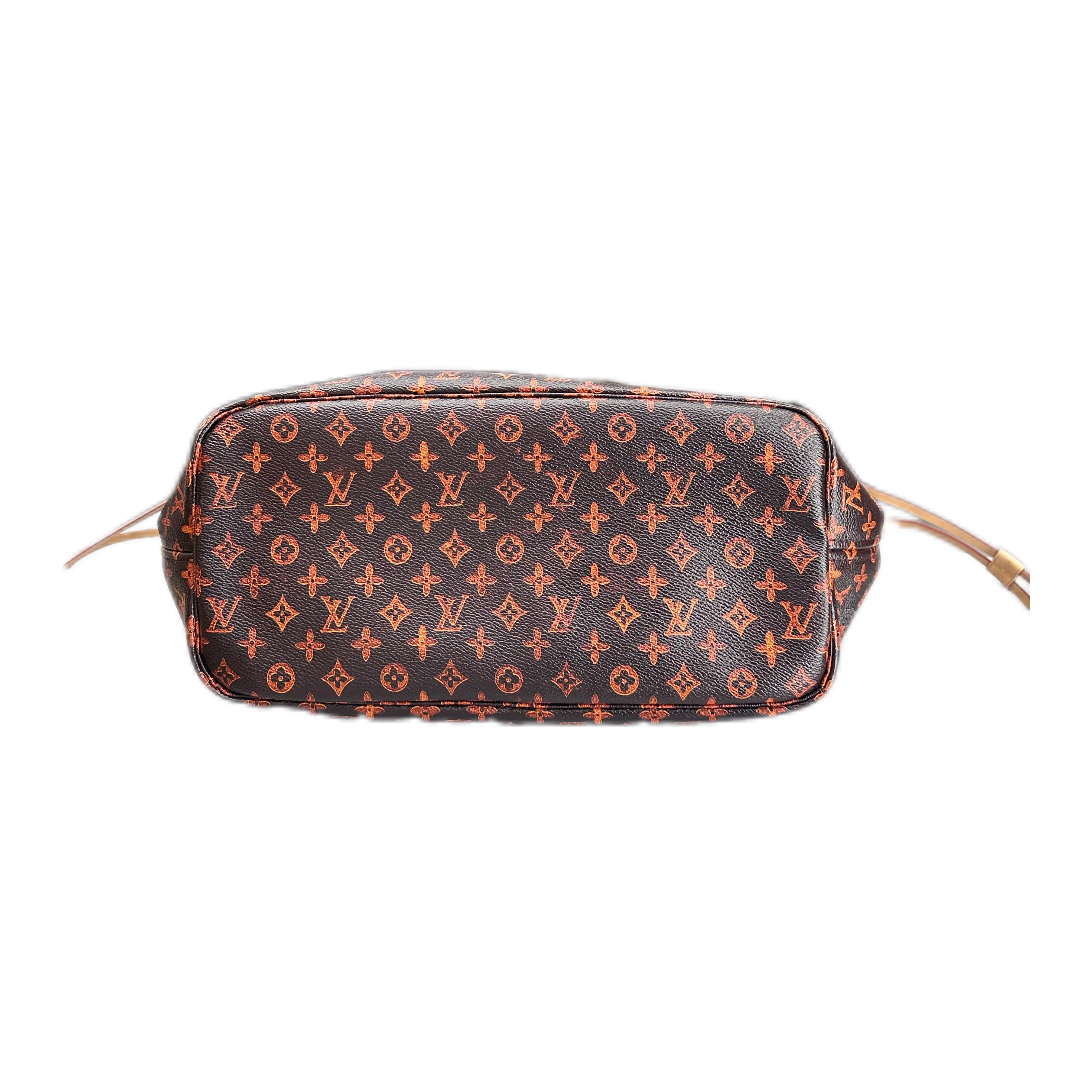 LOUIS VUITTON Catogram Grace Coddington Neverfull MM Tote (Brown Monogram)