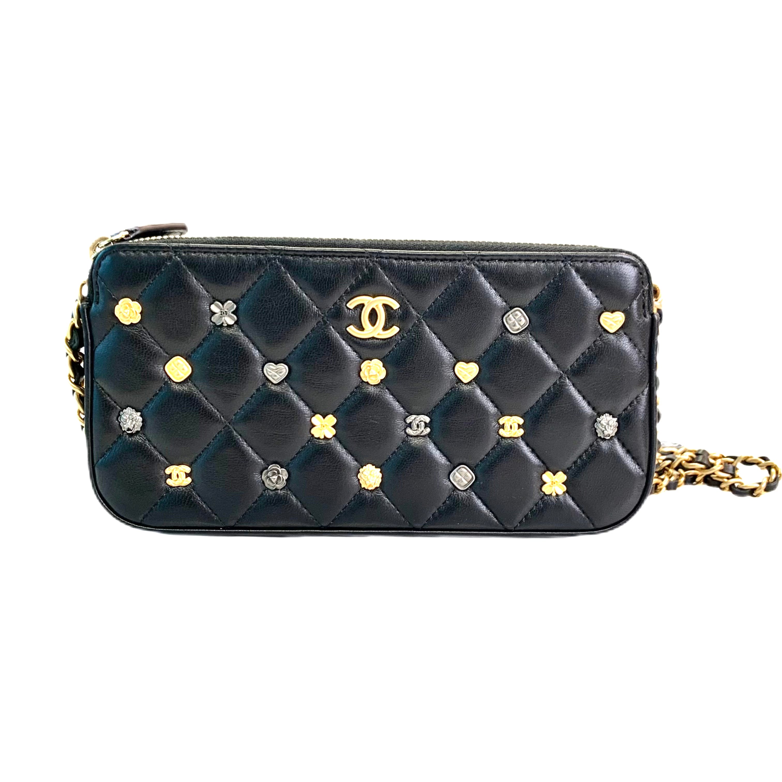 CHANEL Lucky Charms Clutch on Chain GHW