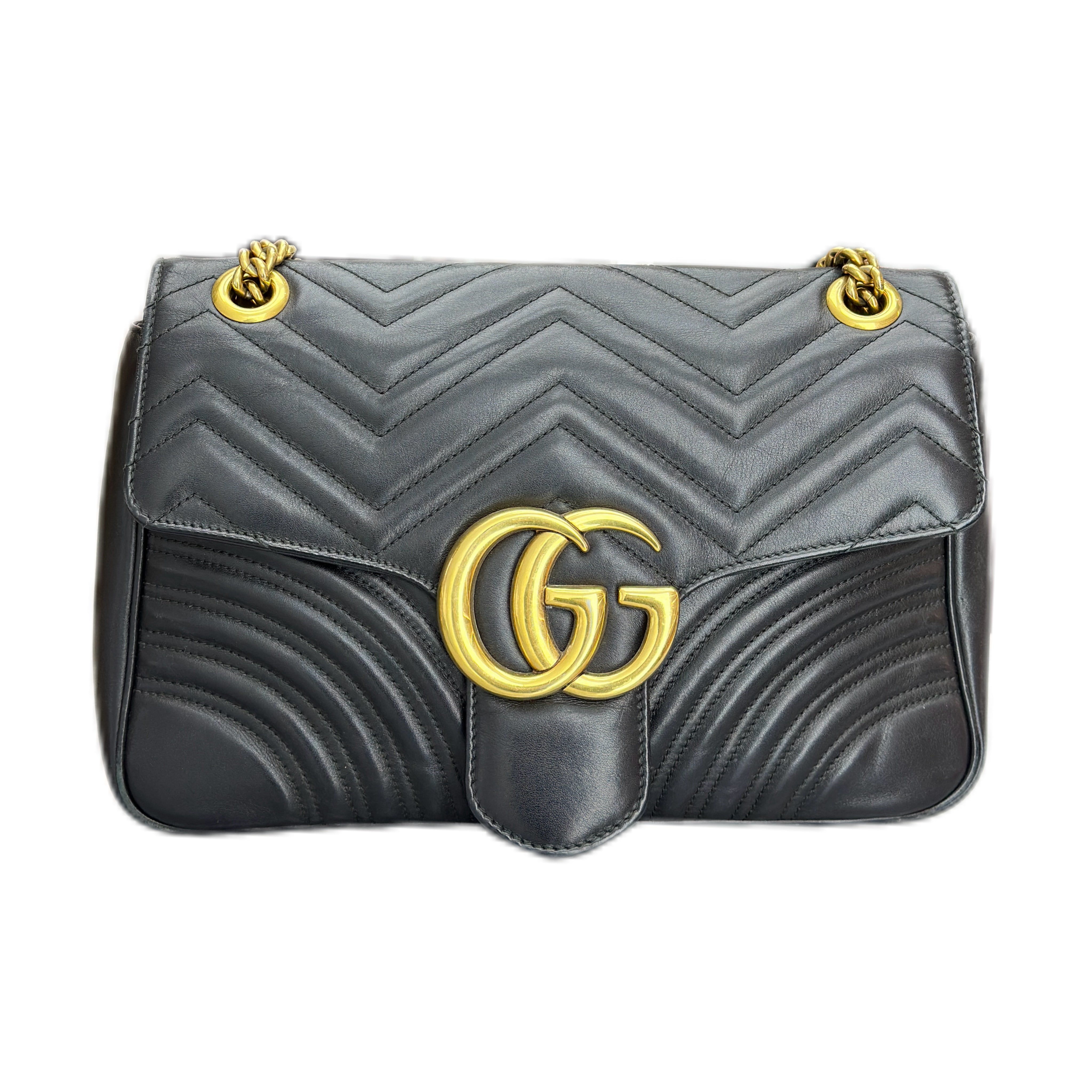 GUCCI GG Marmont SMALL MATELASSÉ SHOULDER BAG