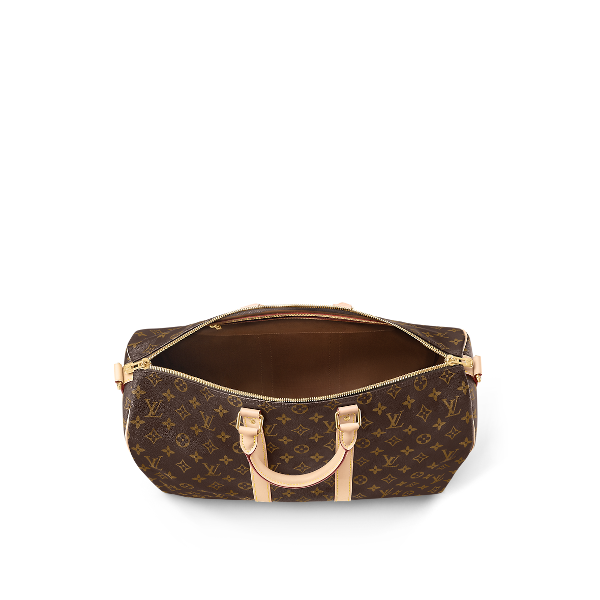 Louis Vuitton Keepall Bandoulière 45 Monogram Canvas (Beige) Brand new