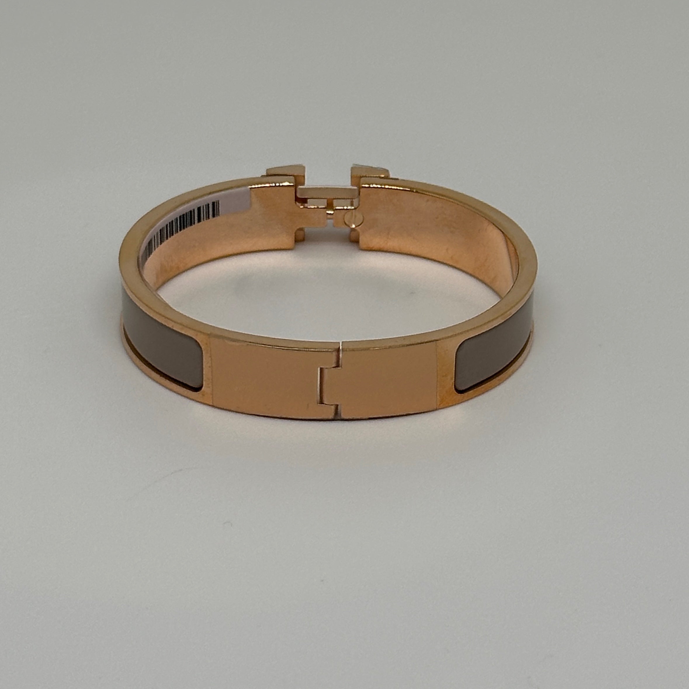 HERMÈS Clic H bracelet Marron Glacé (Light brown)