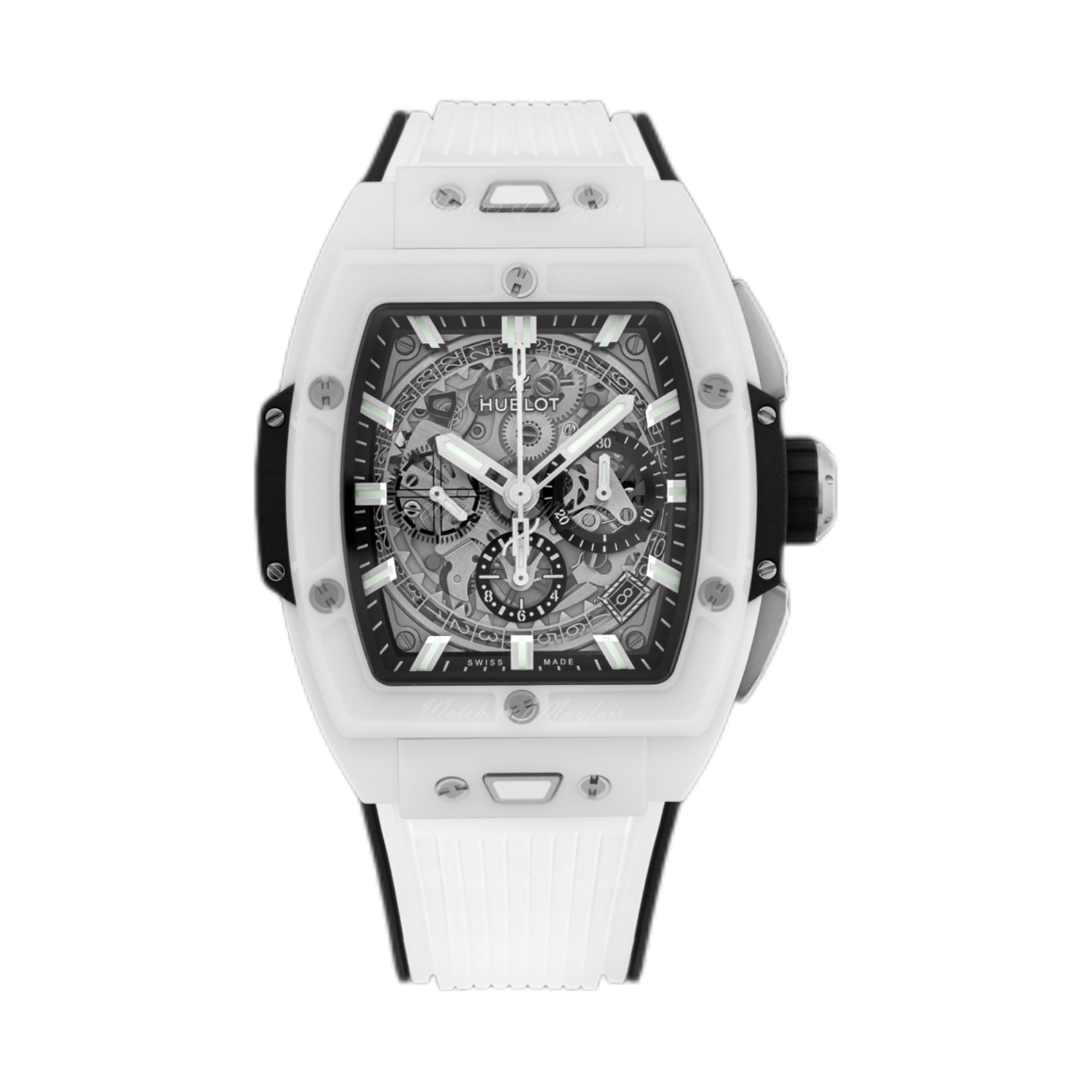 Hublot 642.HX.0170.RX Spirit of Big Bang White Ceramic 42, Sapphire Dial, White Ceramic Strap