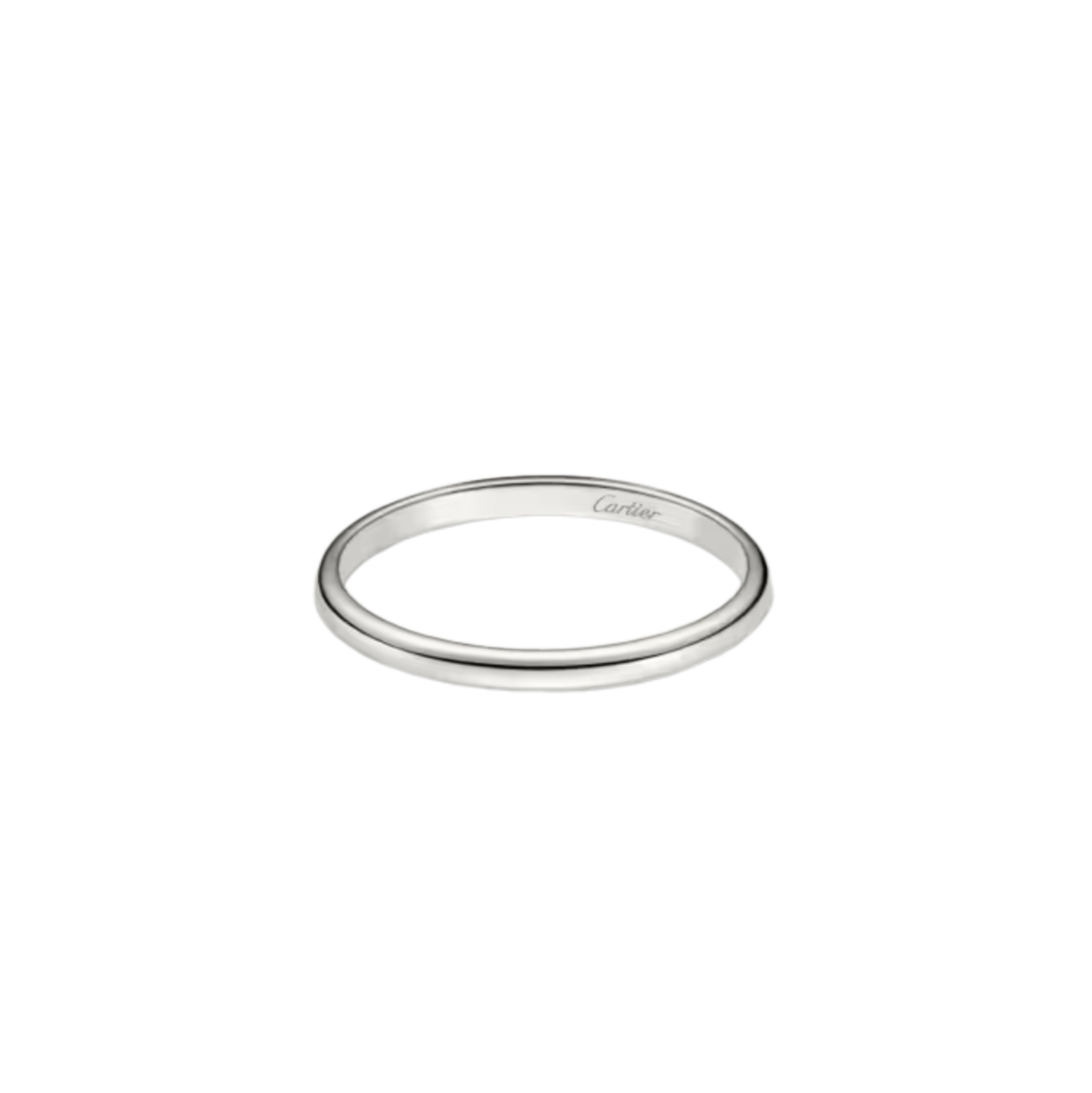 Cartier 1895 Wedding Band (Silver)