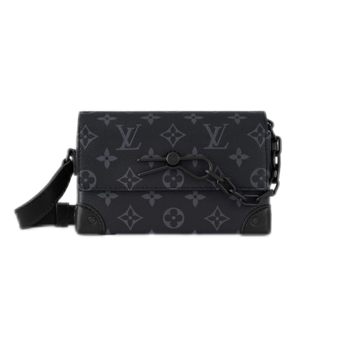 Louis Vuitton Steamer Wearable Wallet Black Monogram