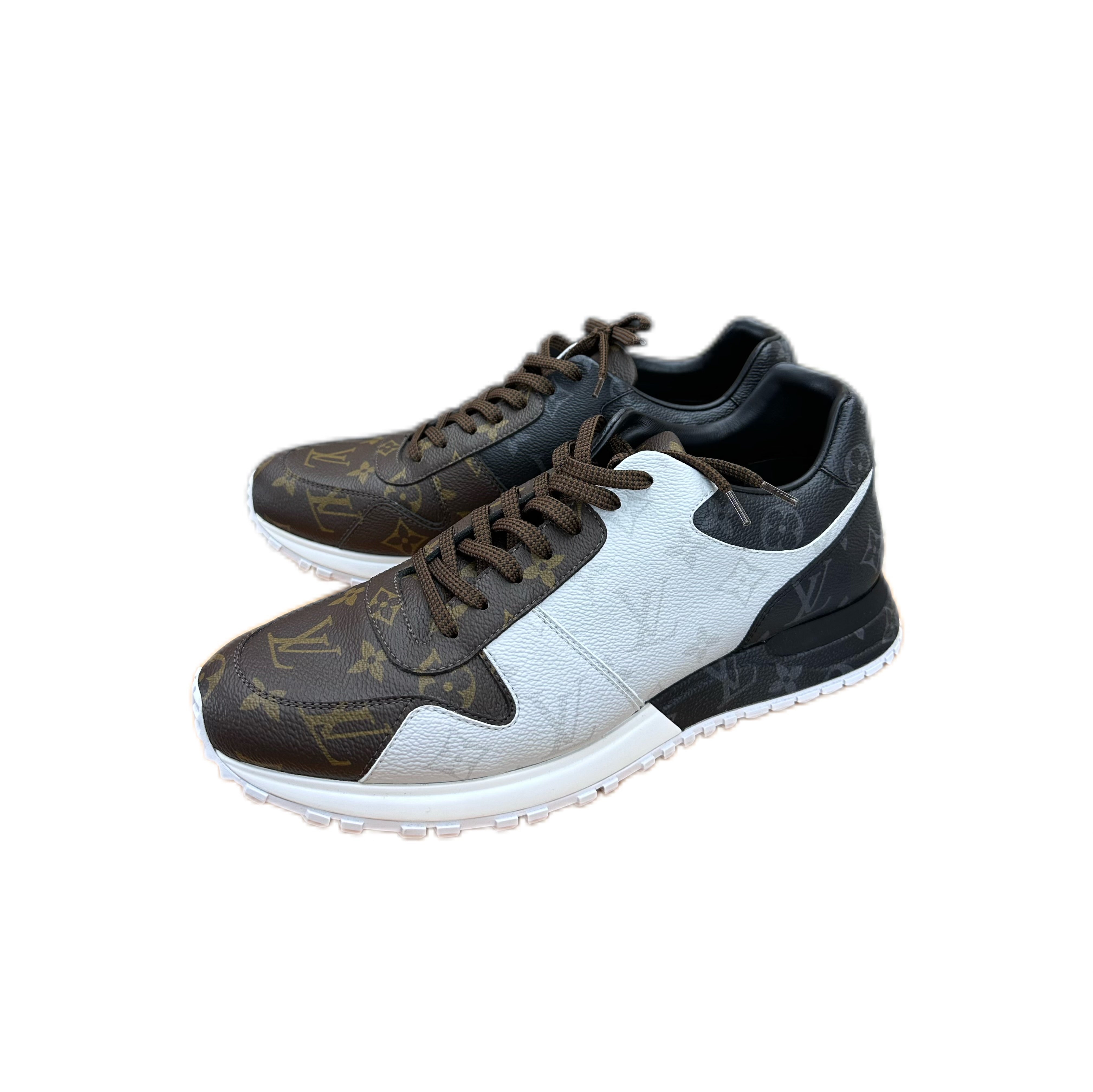 LOUIS VUITTON Run Away Trainers (Brown/Black/white) 43