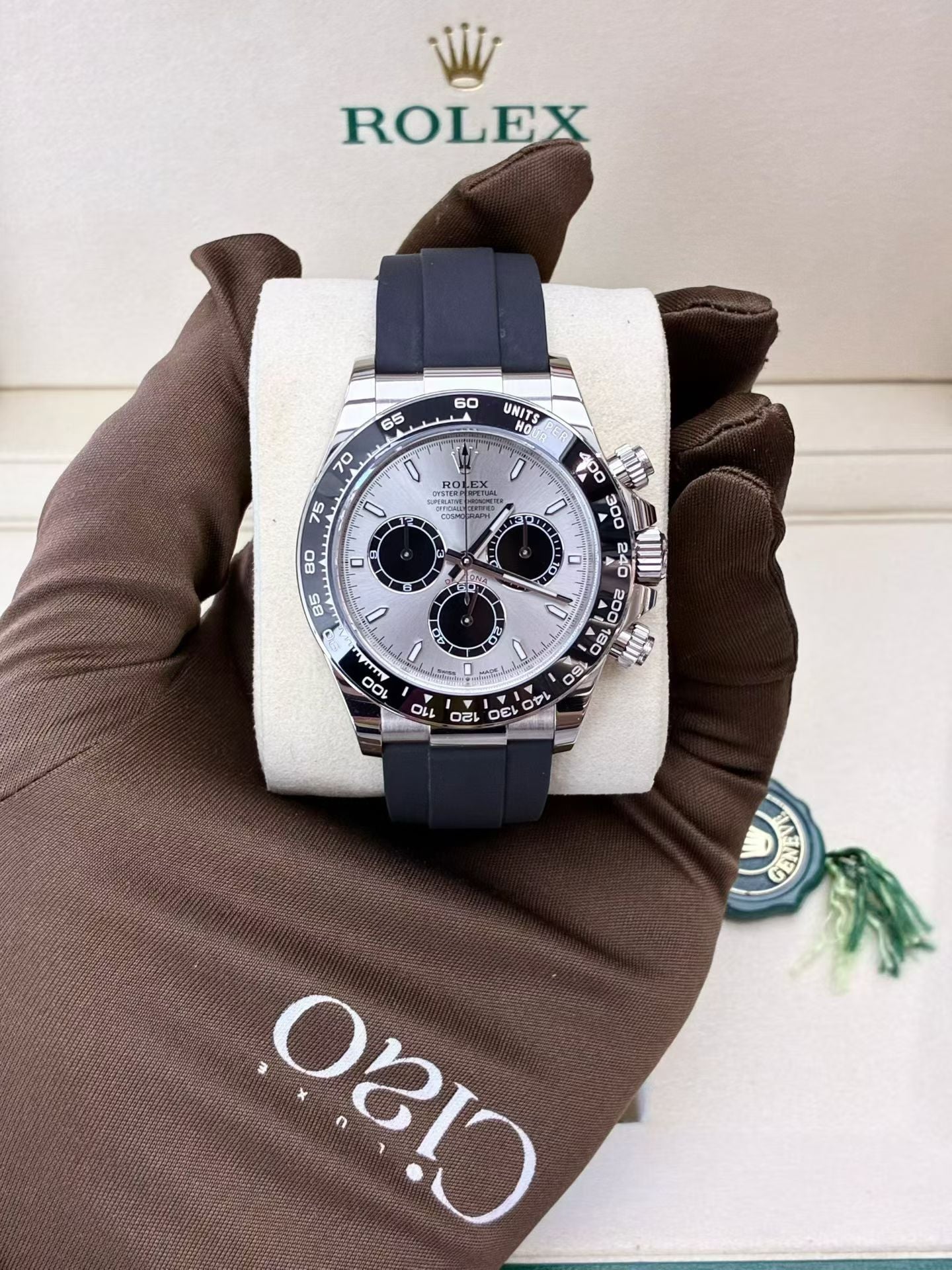 Rolex Cosmograph Daytona  Oyster, 40 mm, white gold
