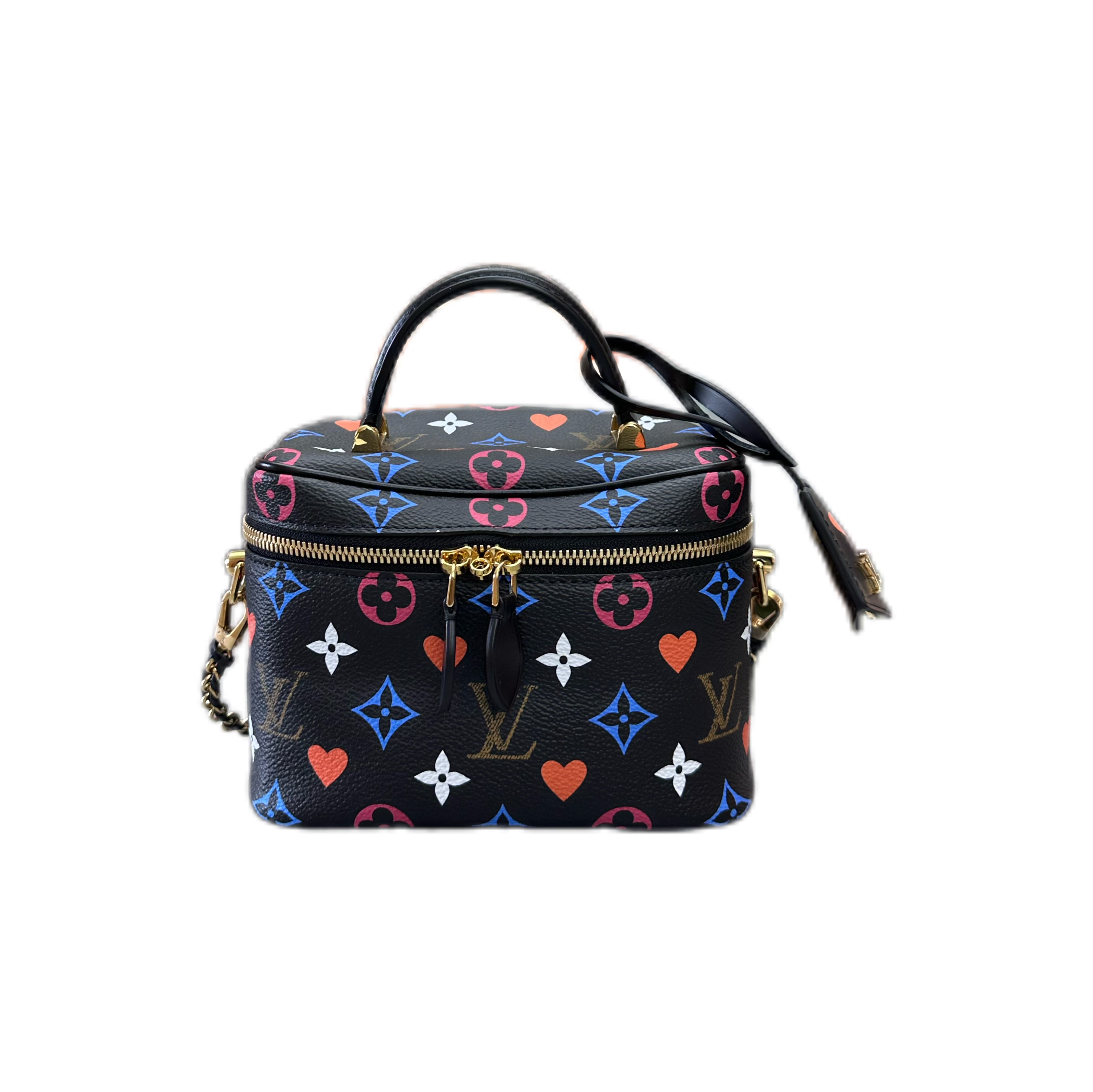 LOUIS VUITTON Vanity PM Monogram GHW (Black)