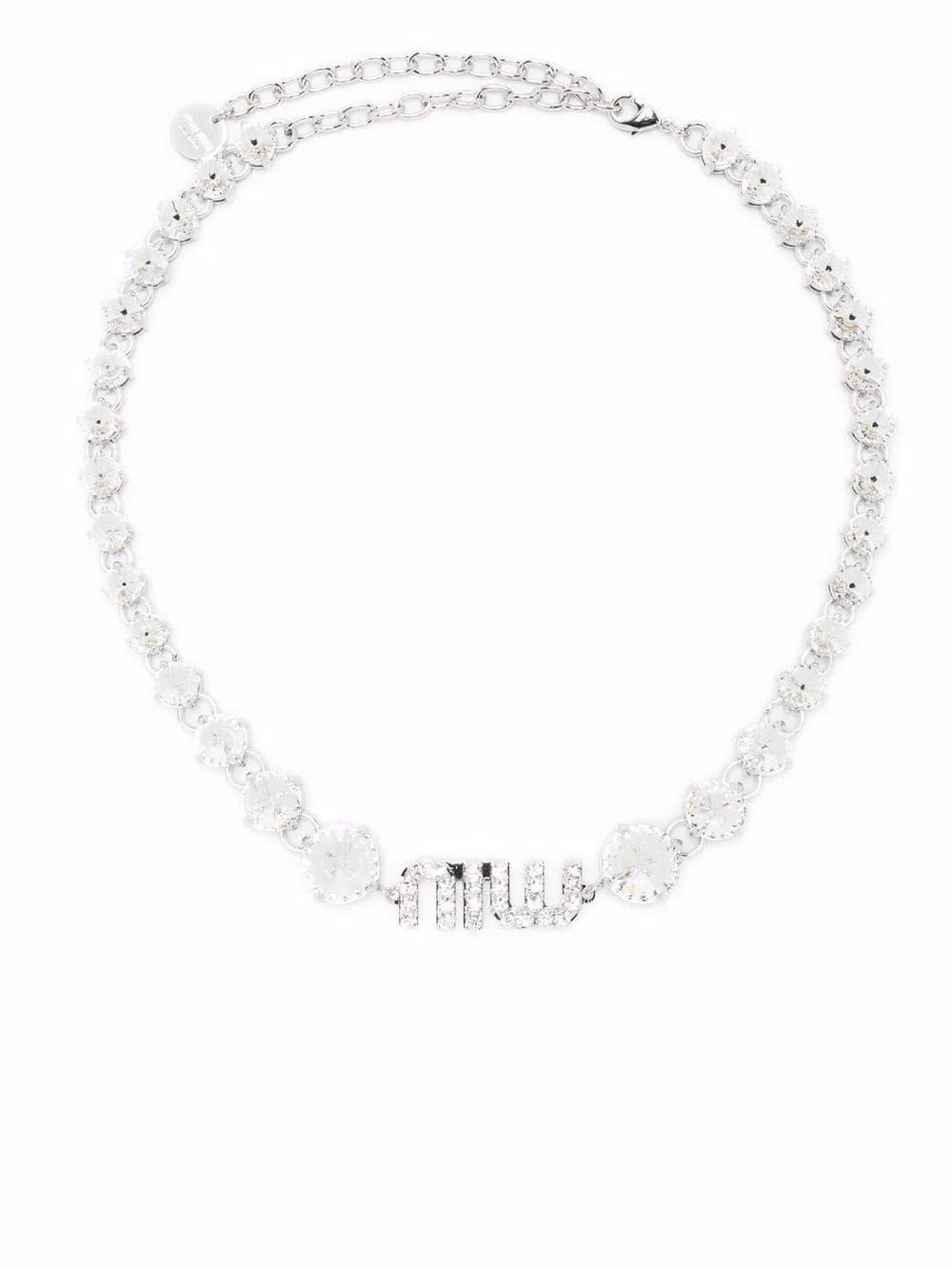 MIU MIU Crystal choker necklace