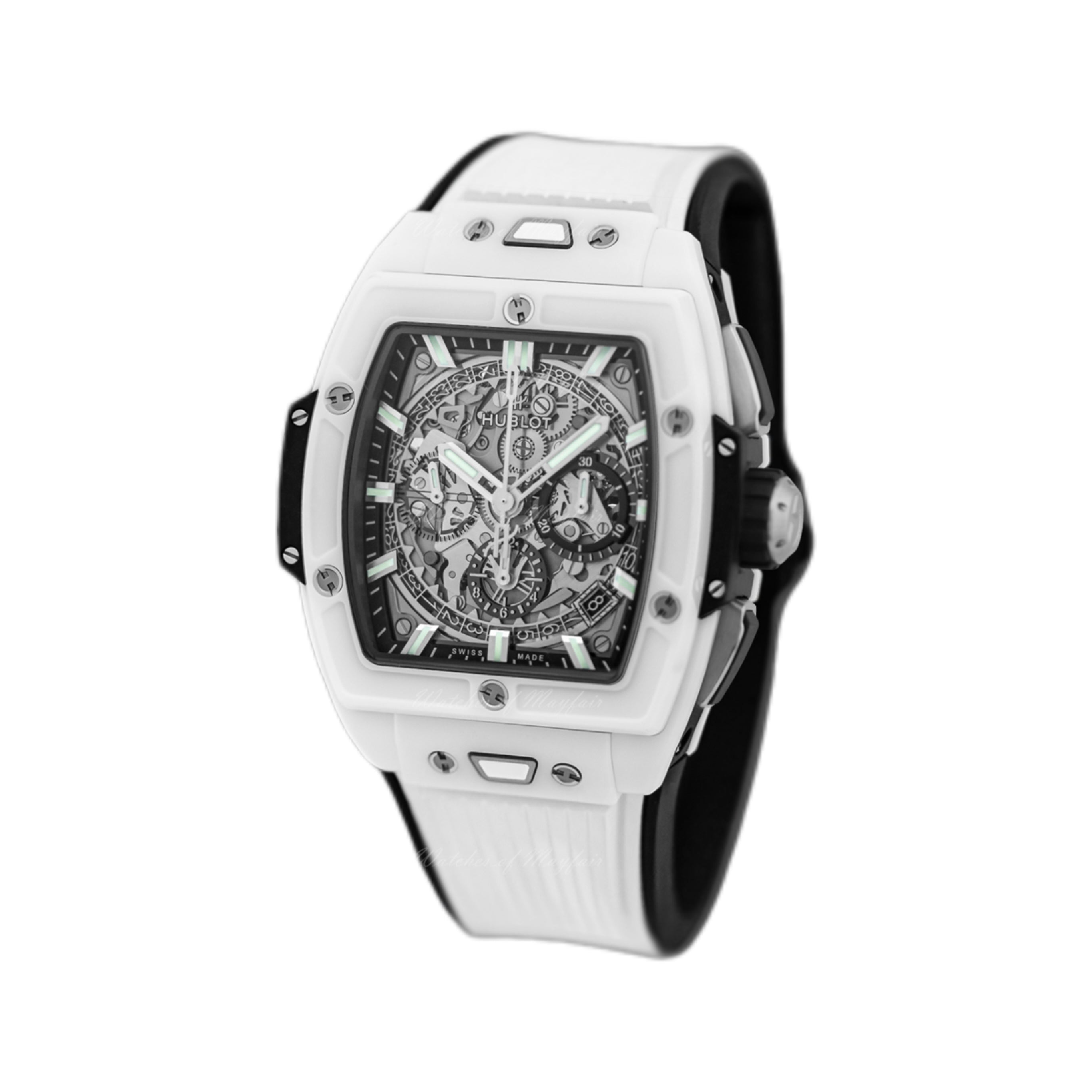 Hublot 642.HX.0170.RX Spirit of Big Bang White Ceramic 42, Sapphire Dial, White Ceramic Strap