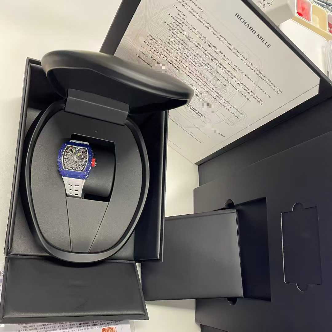 Richard Mille RM 35-03, blue NTPT carbon