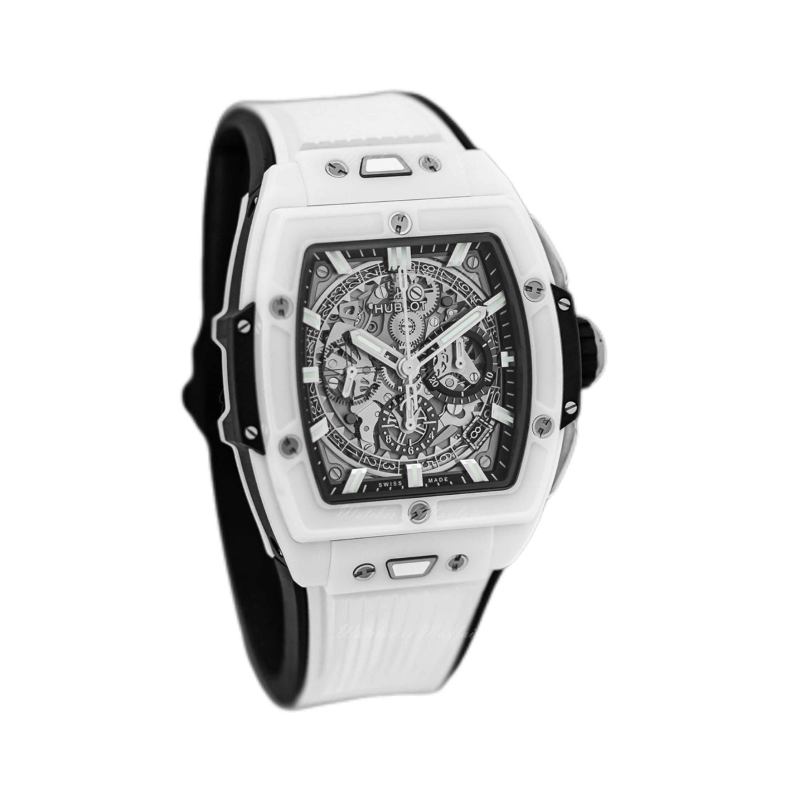 Hublot 642.HX.0170.RX Spirit of Big Bang White Ceramic 42, Sapphire Dial, White Ceramic Strap