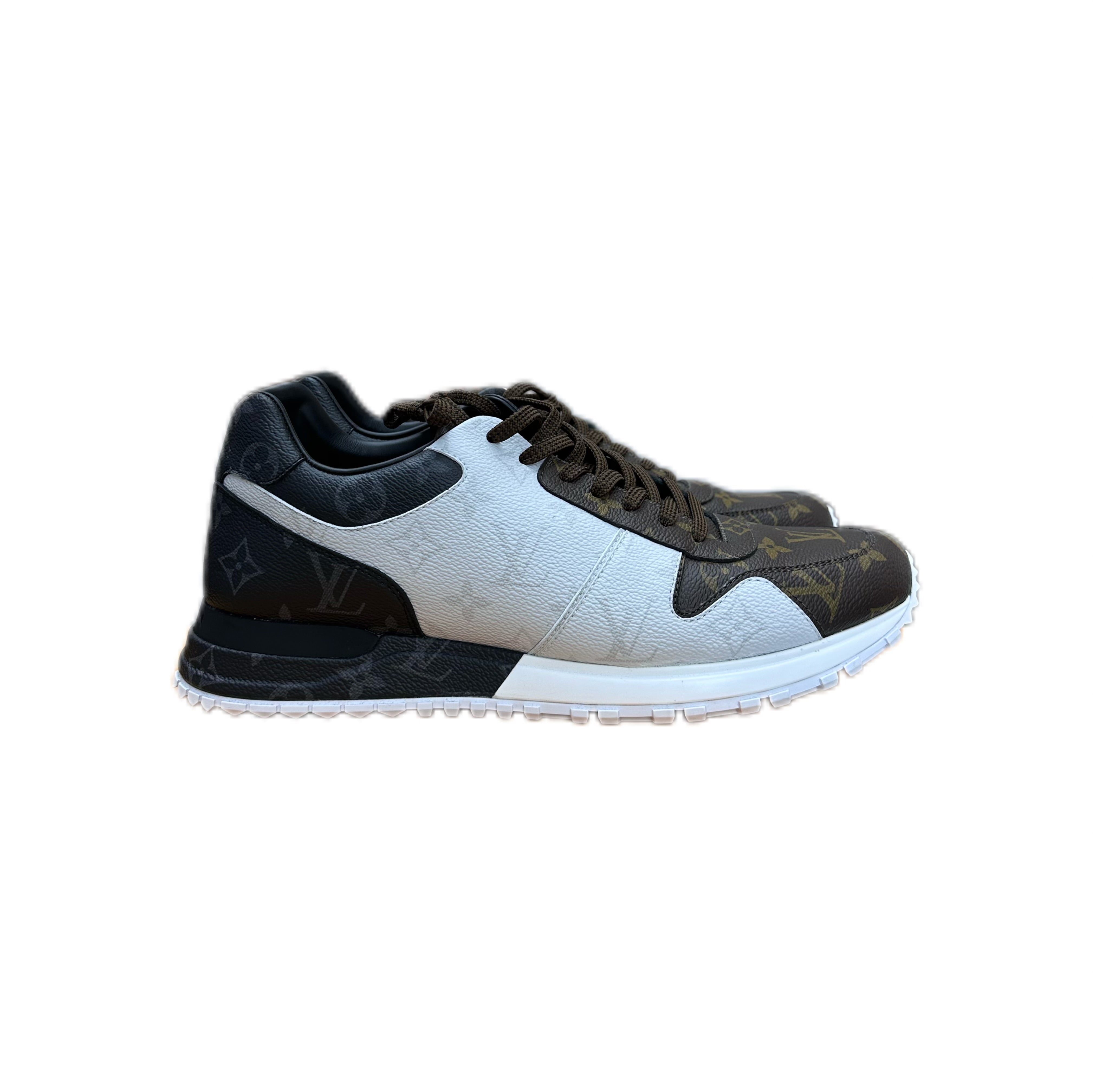 LOUIS VUITTON Run Away Trainers (Brown/Black/white) 43