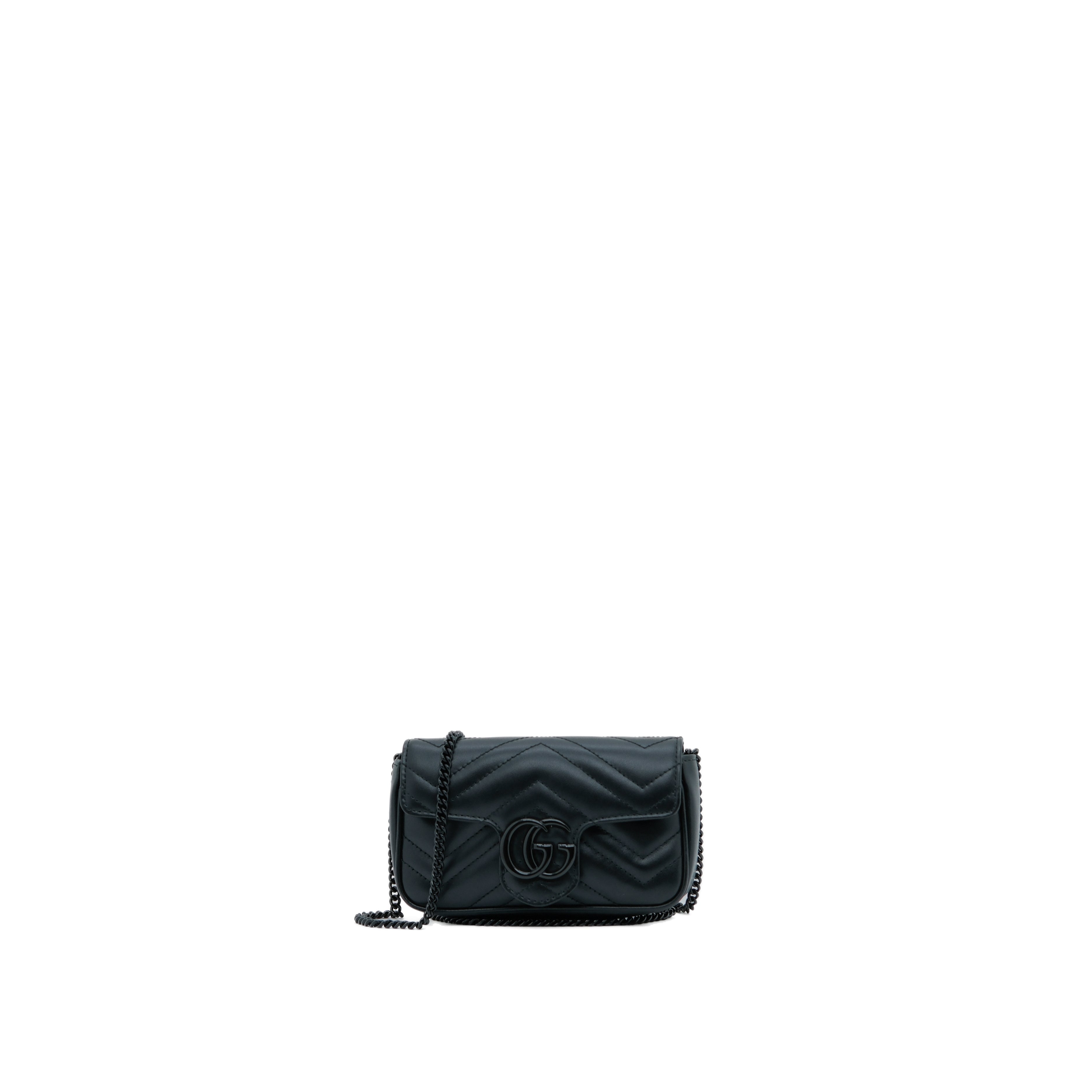 Gucci mini Marmont all black