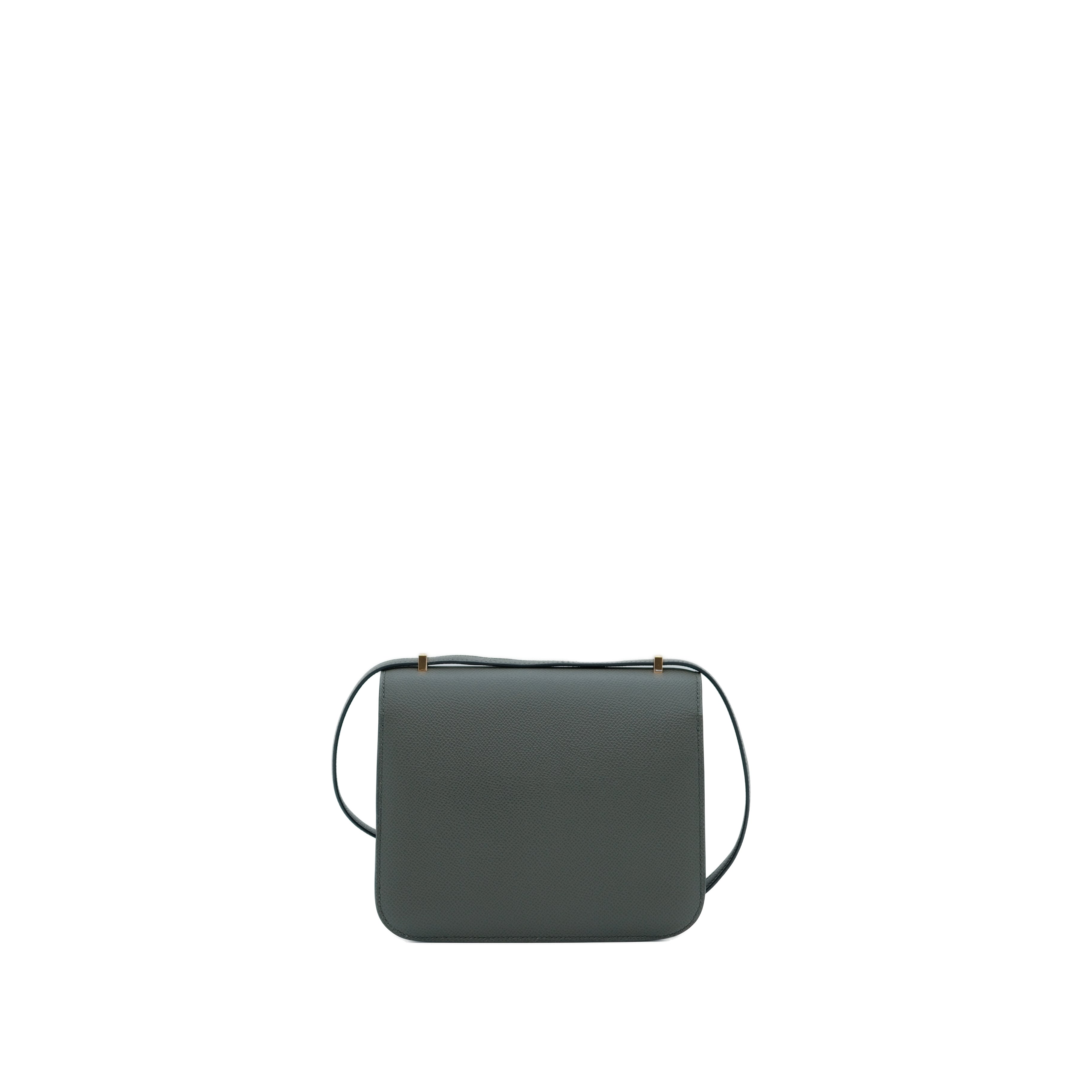 Hermès Constance III Mini Bag GHW Vert de Gris (Dark Green) Z Stamp