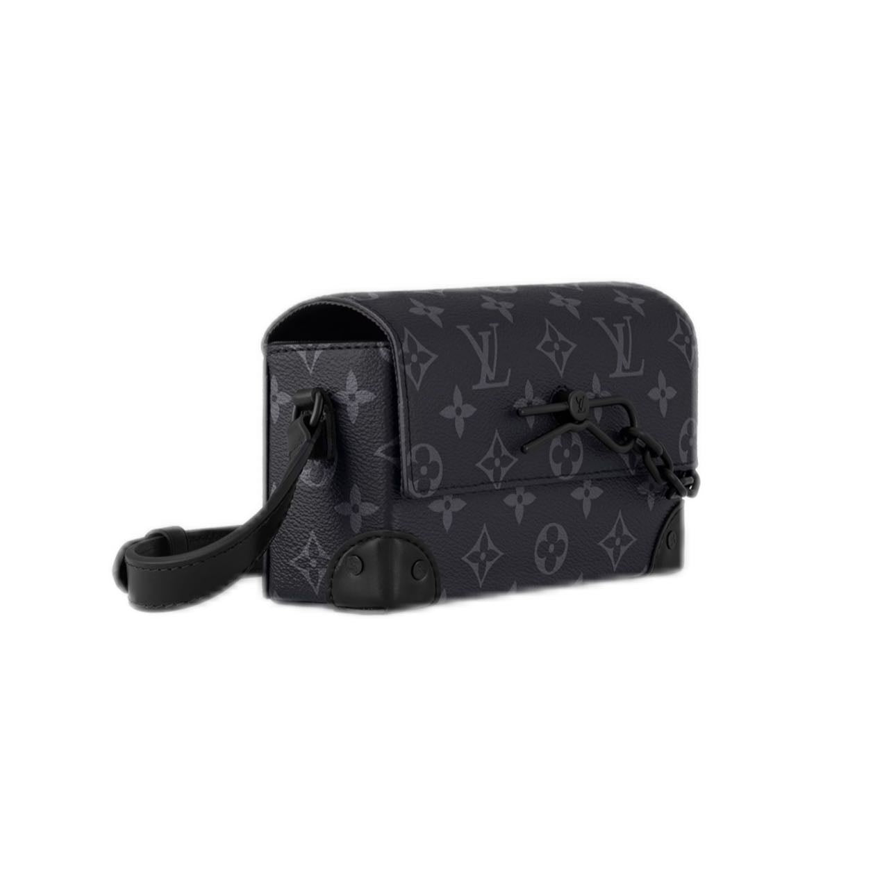 Louis Vuitton Steamer Wearable Wallet Black Monogram