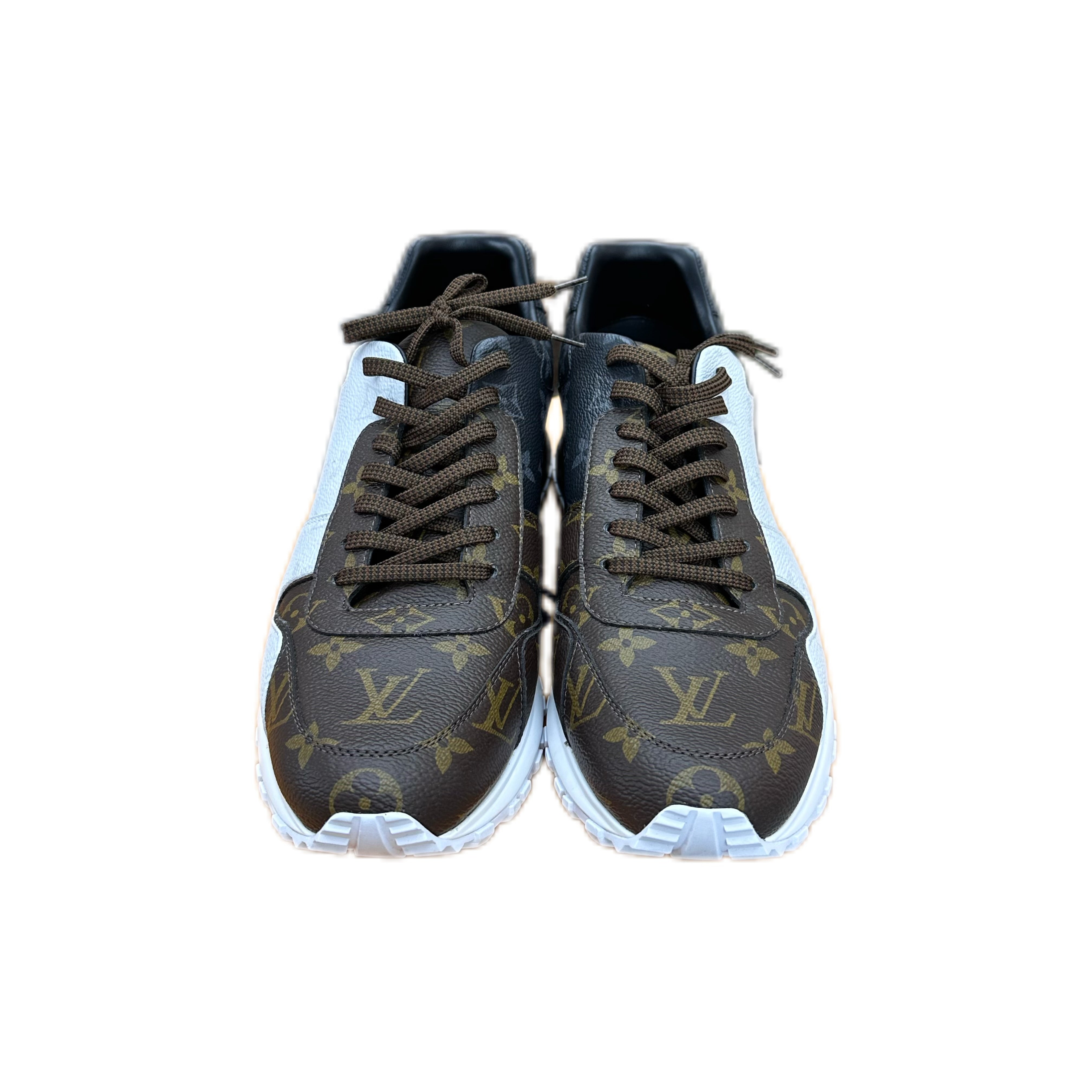 LOUIS VUITTON Run Away Trainers (Brown/Black/white) 43