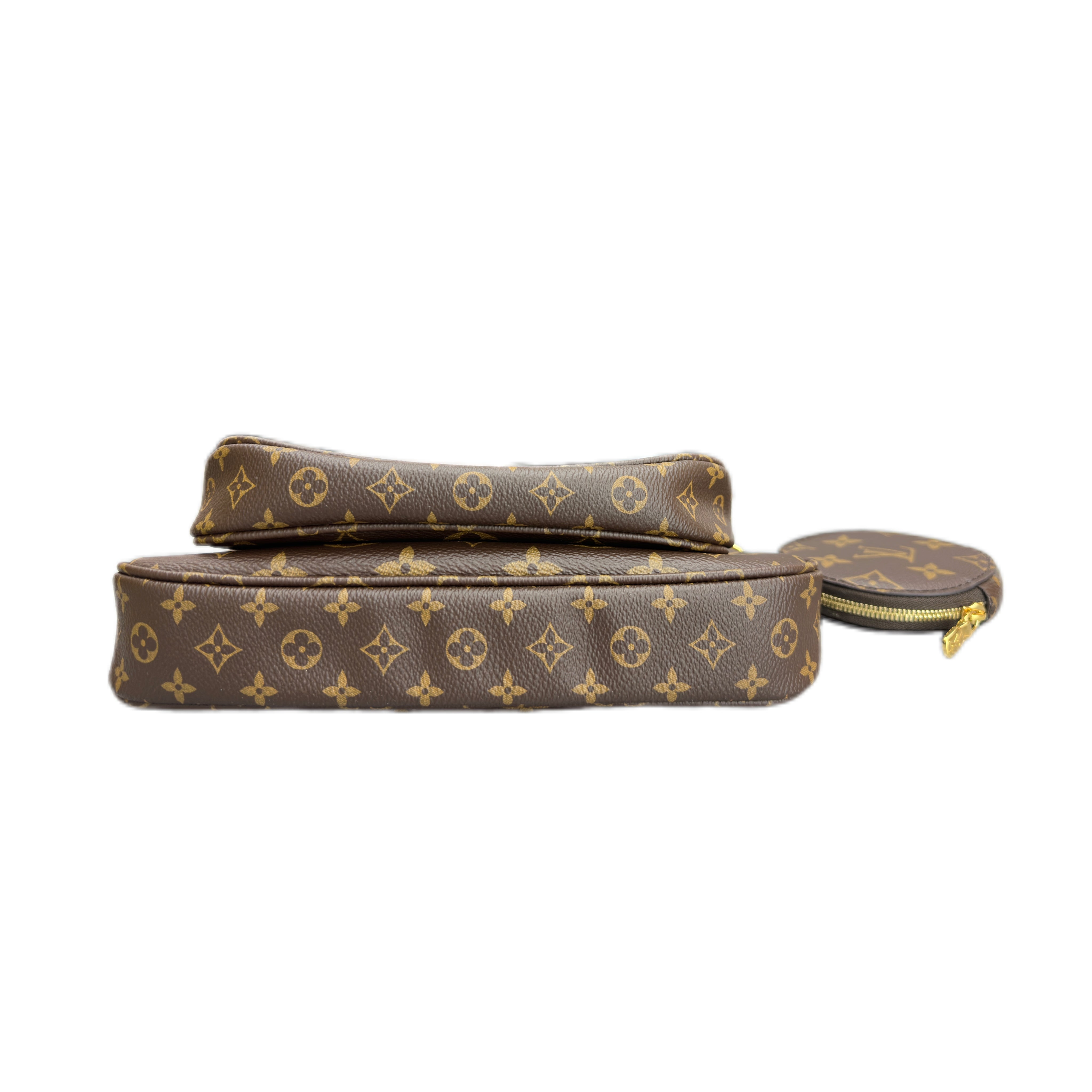 LOUIS VUITTON MULTI POCHETTE Accessoires in Monogram Canvas（Rose Clair）