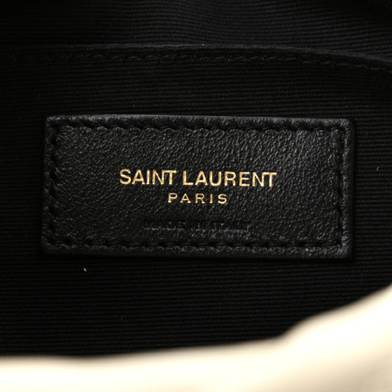 YSL Saint Laurent Lou Medium Shoulder Bag (Beige)