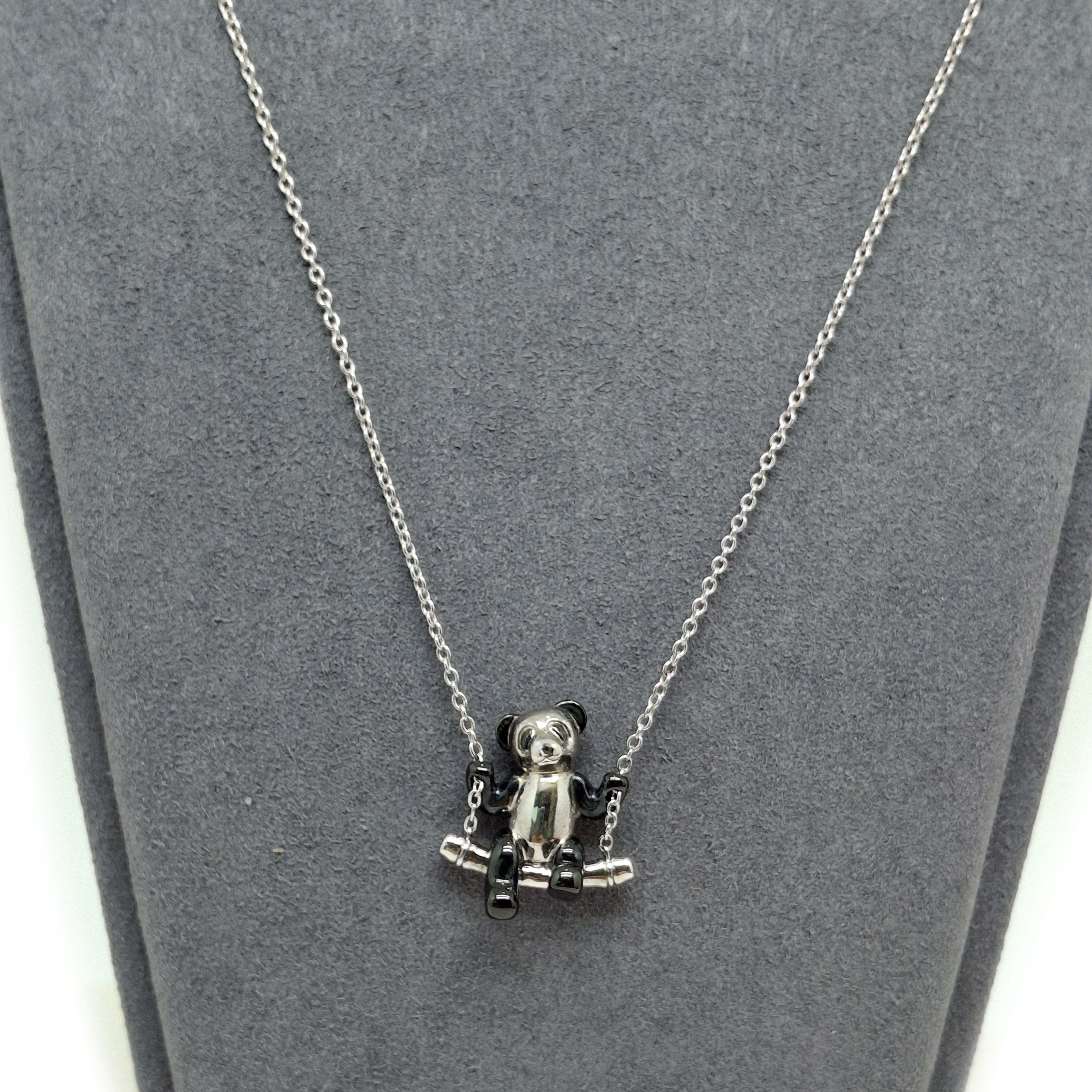 Qeelin Bobo Classic Bo Bo necklace in silver